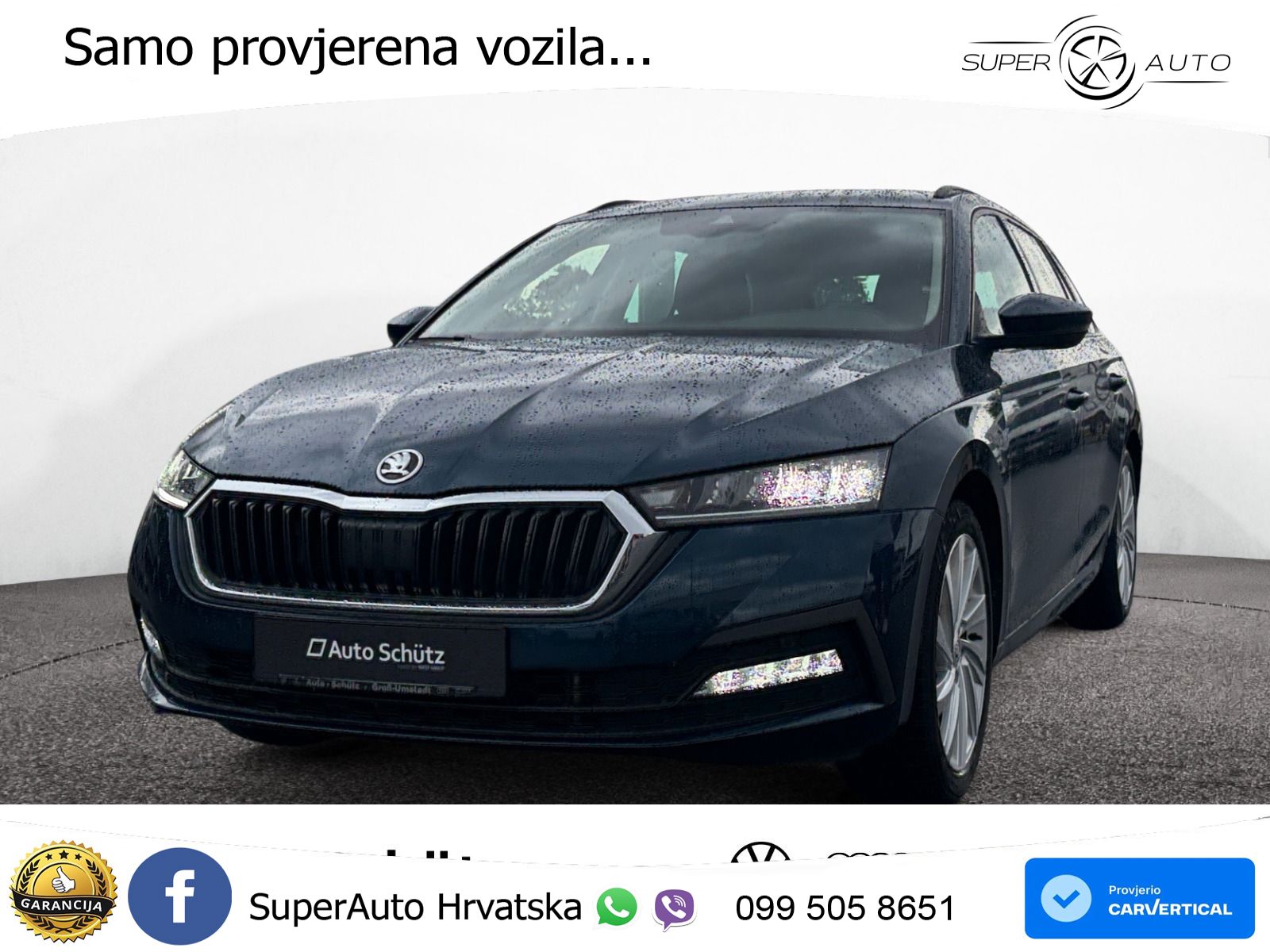 Škoda Octavia Combi 1.5 TSI (150 KS) DSG LED+GR SJED+ACC
