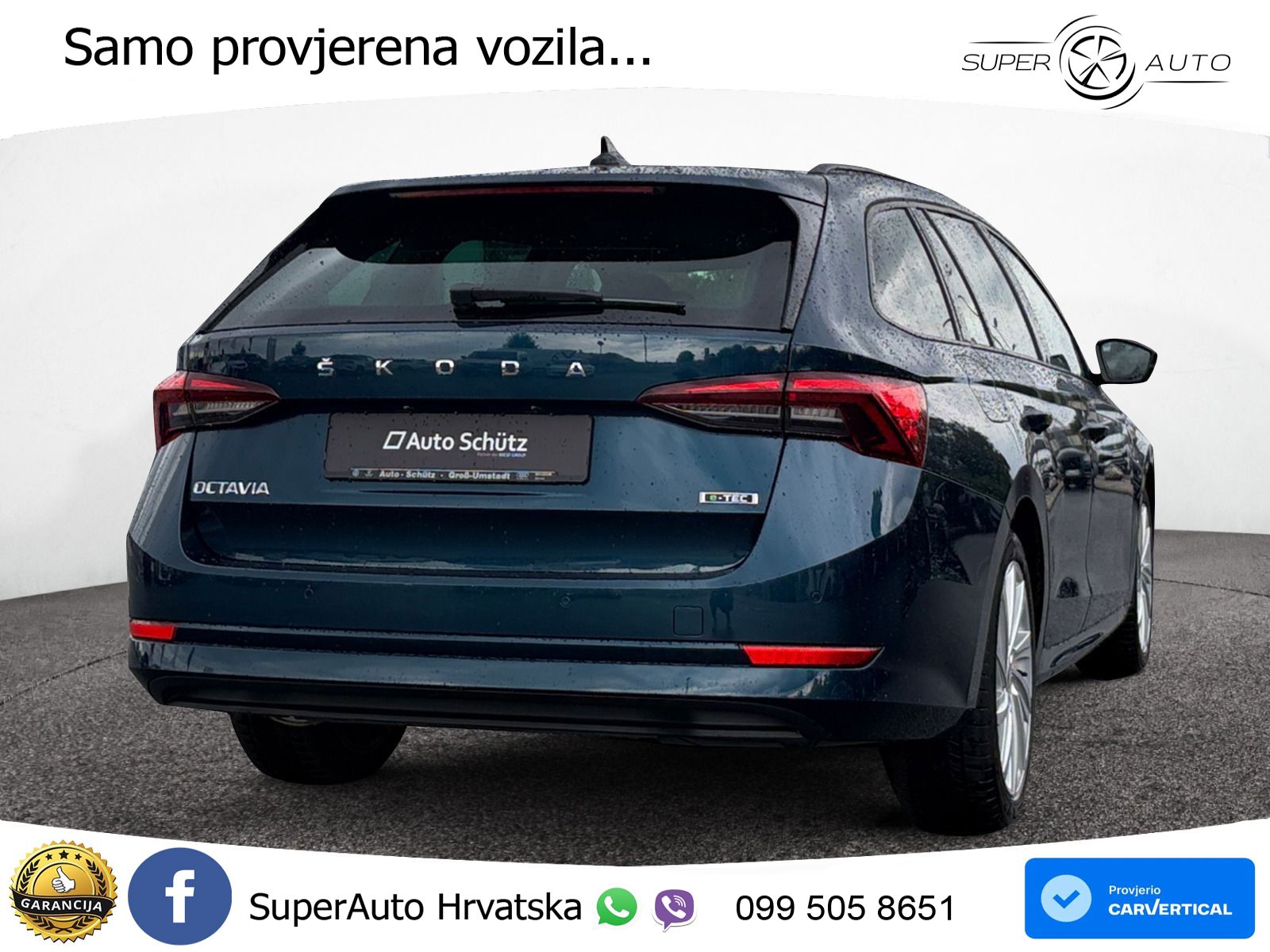 Škoda Octavia Combi 1.5 TSI (150 KS) DSG LED+GR SJED+ACC