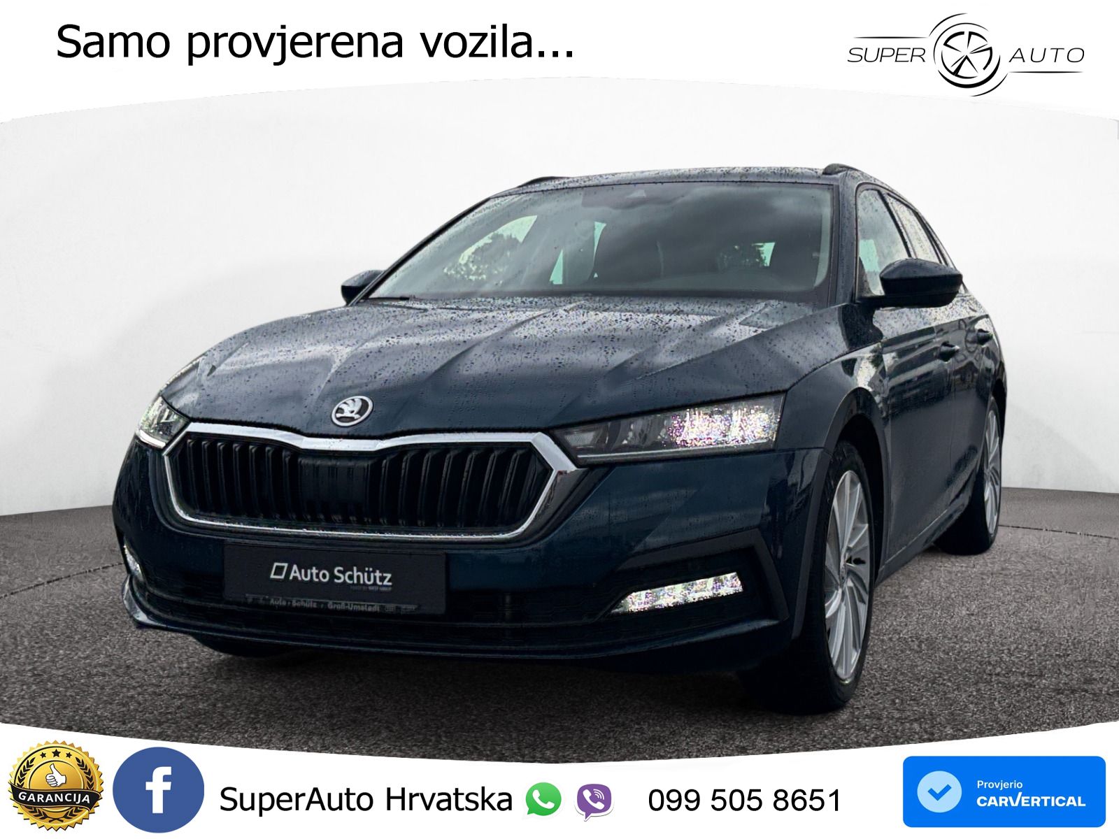 Škoda Octavia Combi 1.5 TSI (150 KS) DSG LED+GR SJED+ACC