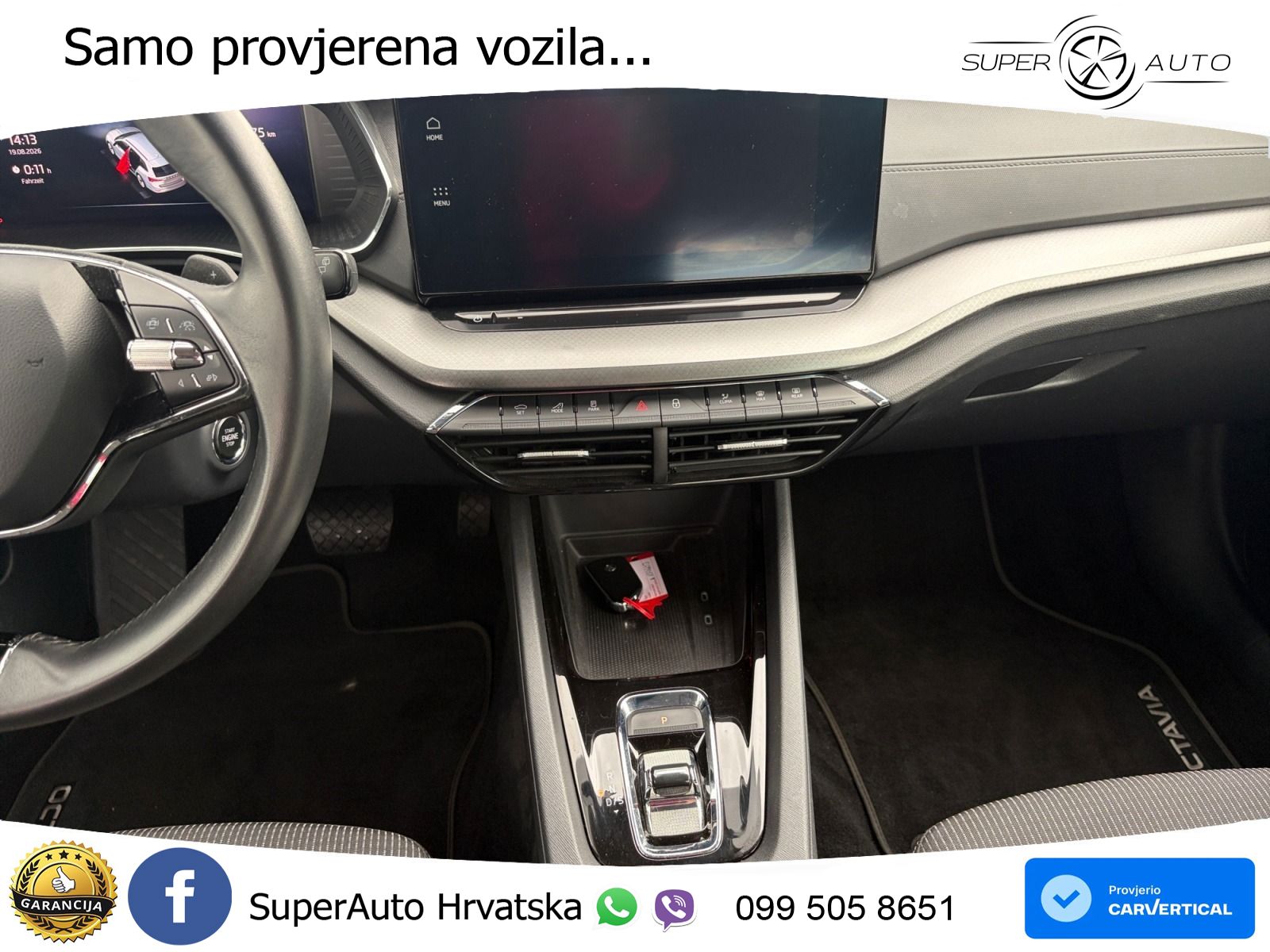 Škoda Octavia Combi 1.5 TSI (150 KS) DSG LED+GR SJED+ACC