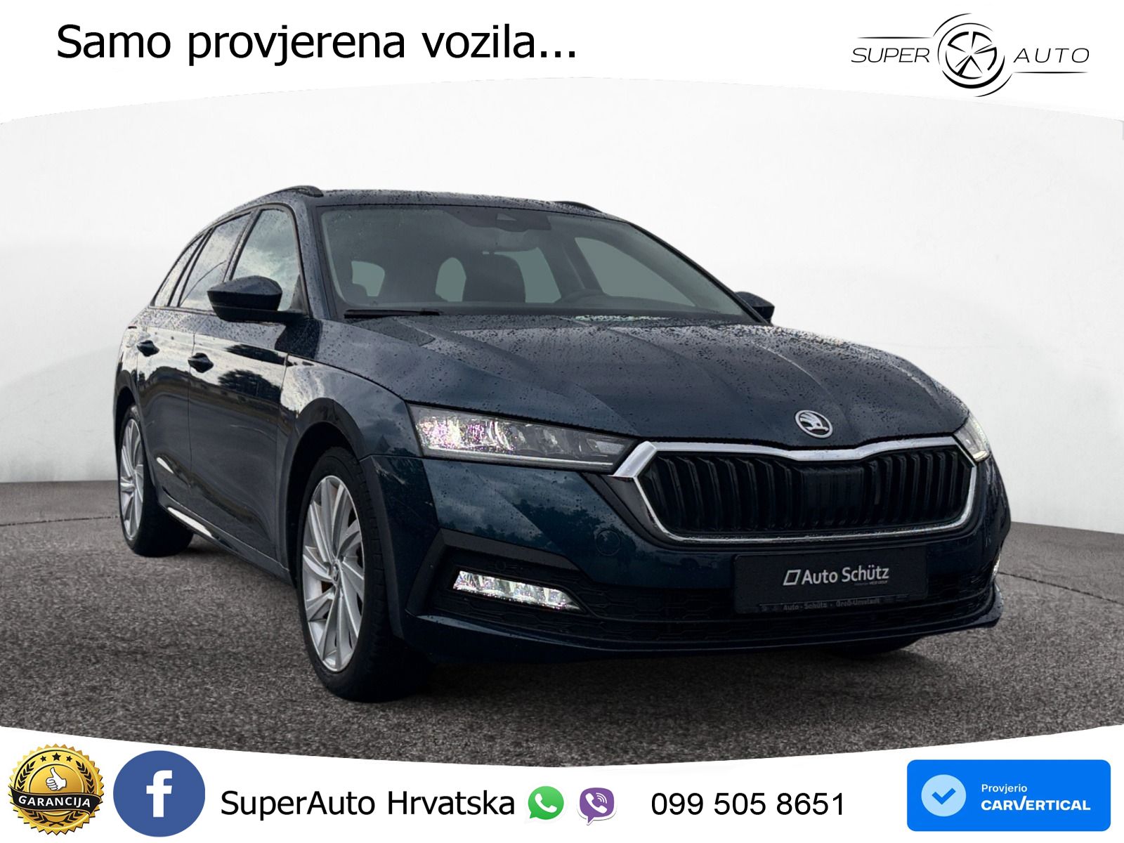 Škoda Octavia Combi 1.5 TSI (150 KS) DSG LED+GR SJED+ACC