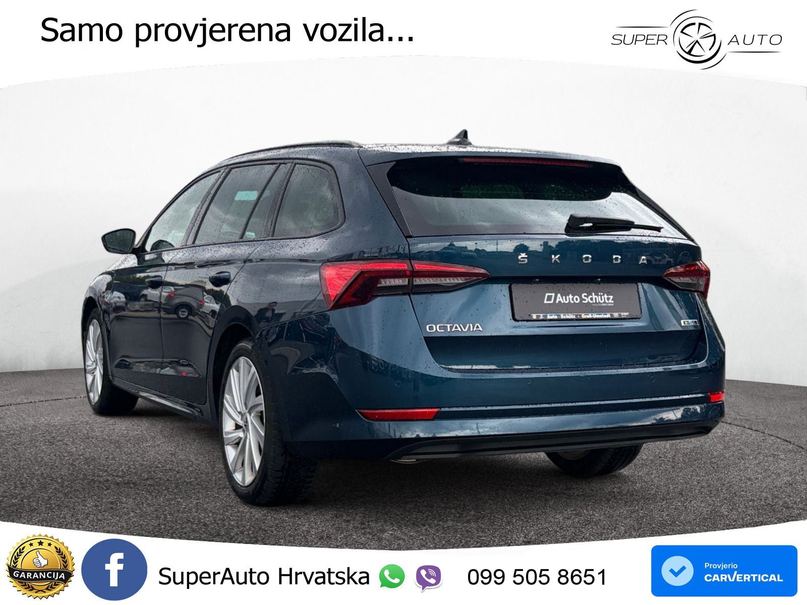 Škoda Octavia Combi 1.5 TSI (150 KS) DSG LED+GR SJED+ACC