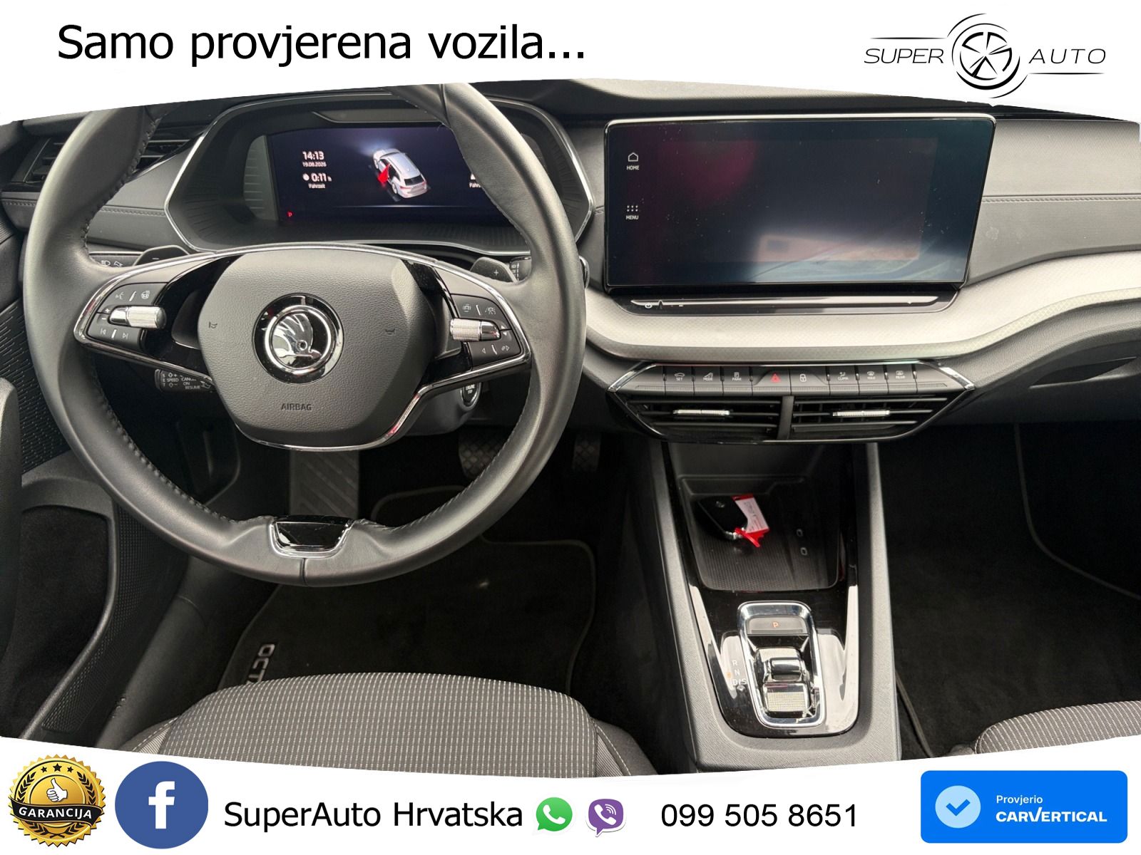 Škoda Octavia Combi 1.5 TSI (150 KS) DSG LED+GR SJED+ACC
