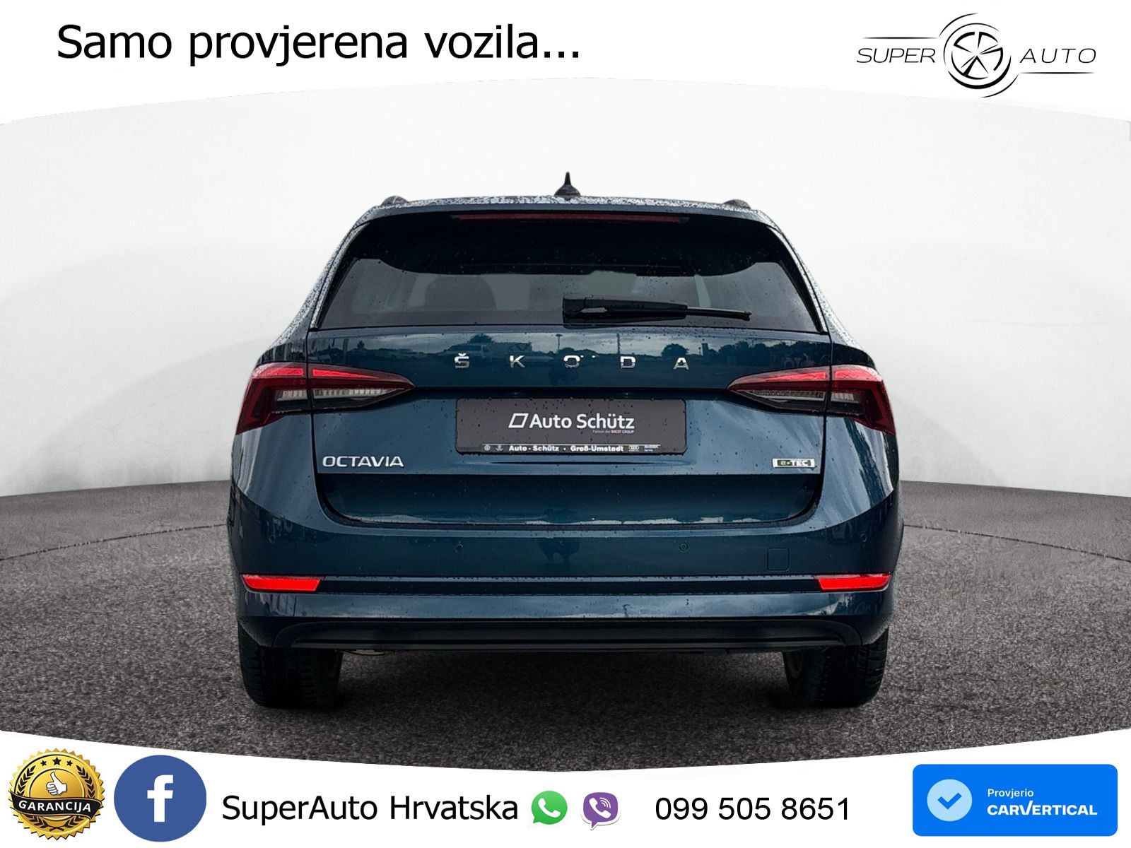 Škoda Octavia Combi 1.5 TSI (150 KS) DSG LED+GR SJED+ACC