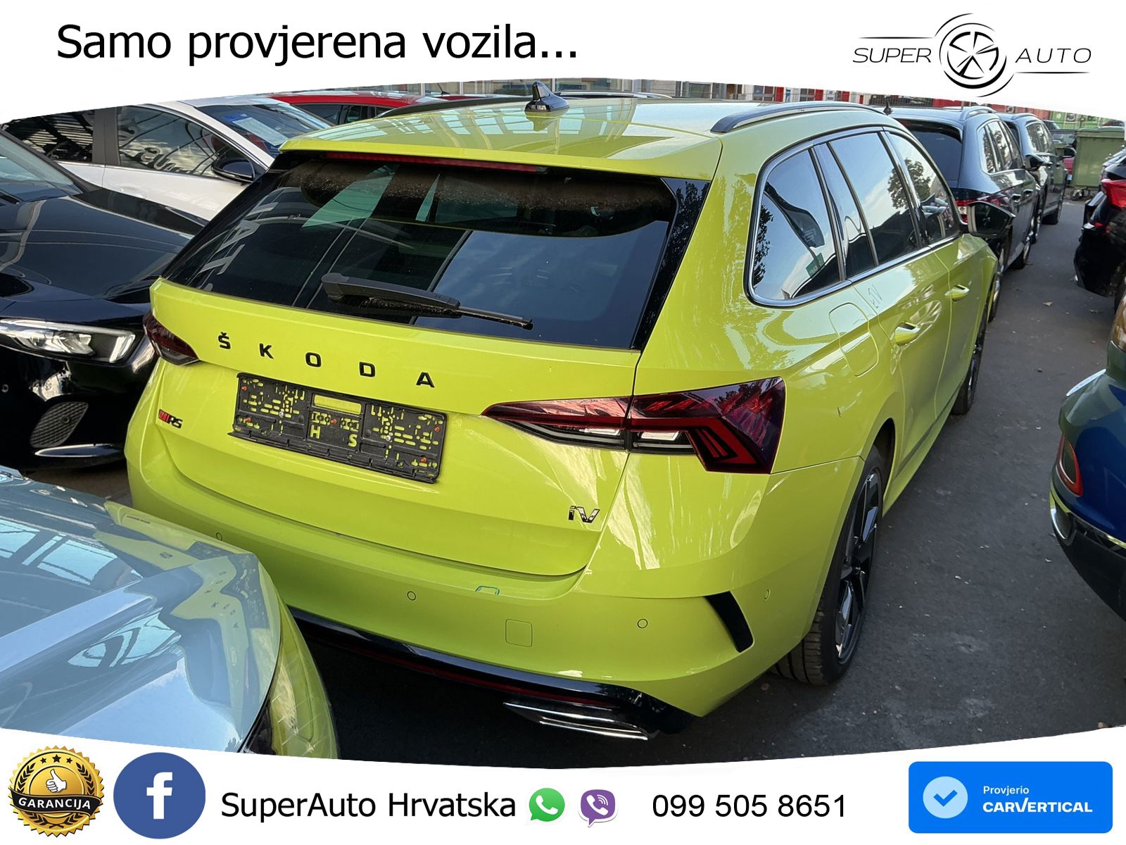 Škoda Octavia Combi RS 2.0 TSI (245 KS) DSG