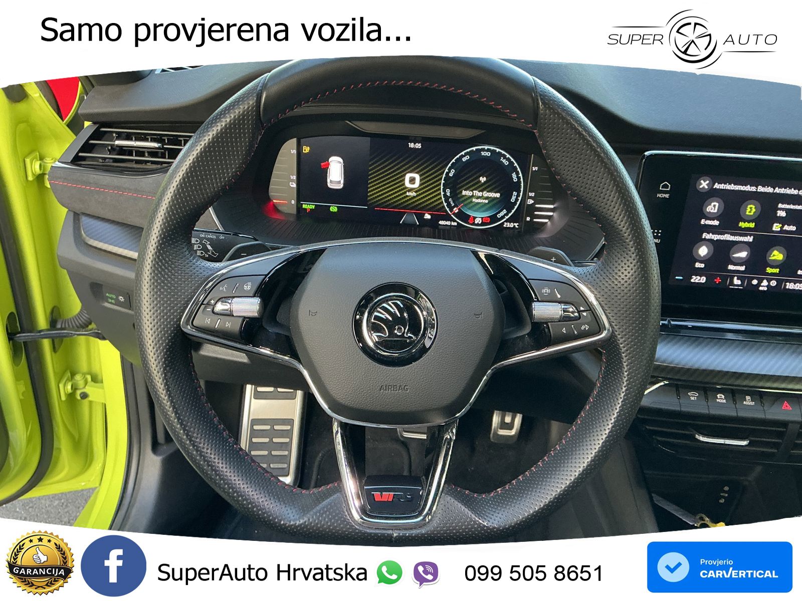 Škoda Octavia Combi RS 2.0 TSI (245 KS) DSG