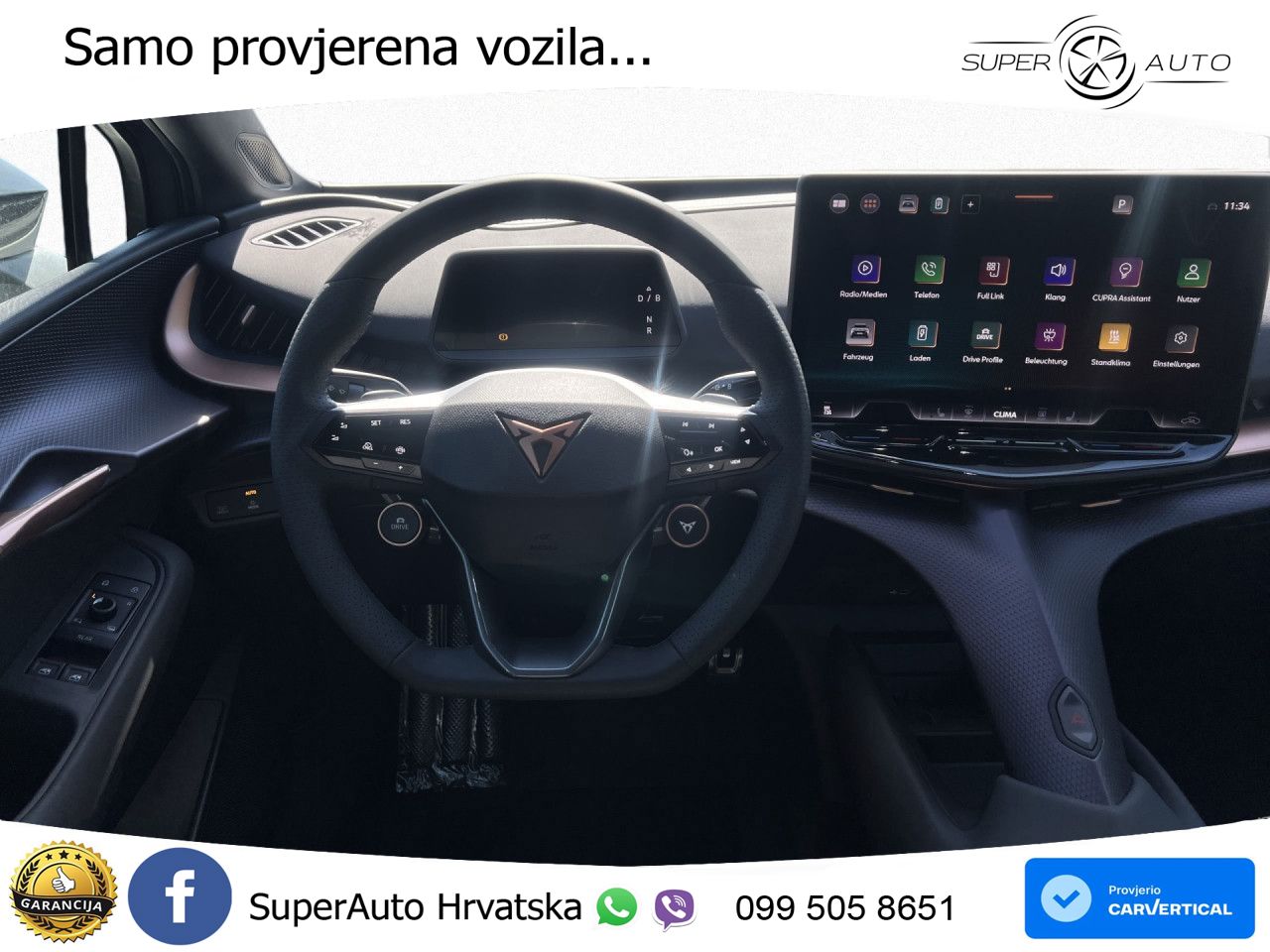 Cupra Tavascan 82 kWh (286 KS) LED+GR SJED+ACC