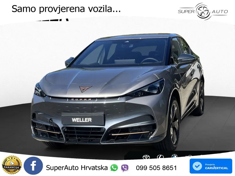 Cupra Tavascan 82 kWh (286 KS) LED+GR SJED+ACC