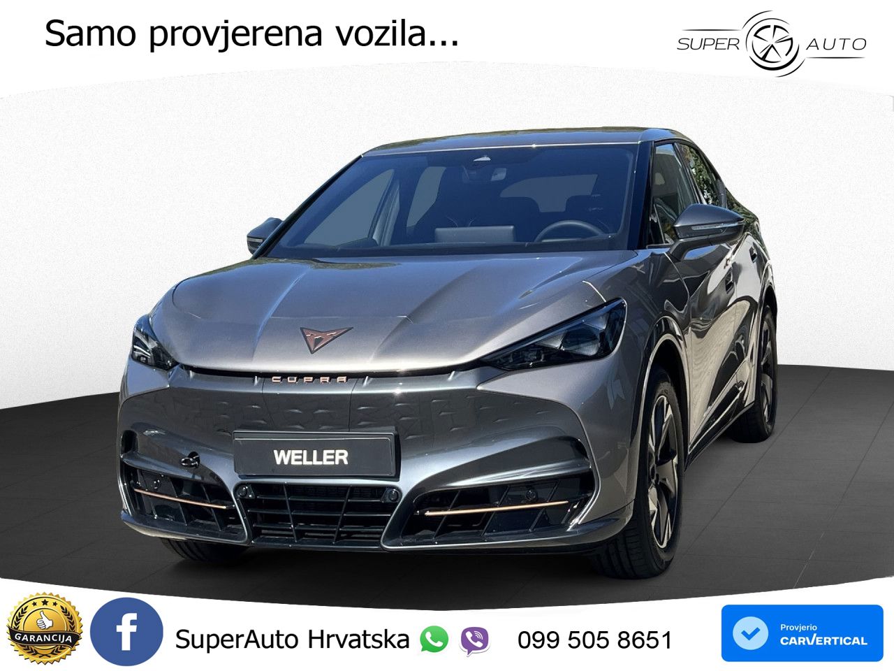 Cupra Tavascan 82 kWh (286 KS) LED+GR SJED+ACC
