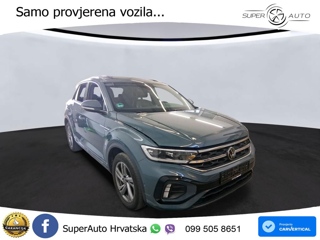 Volkswagen T-Roc 2.0 TSI (190 KS) 4M DSG R-Line LED+GR SJED+ACC