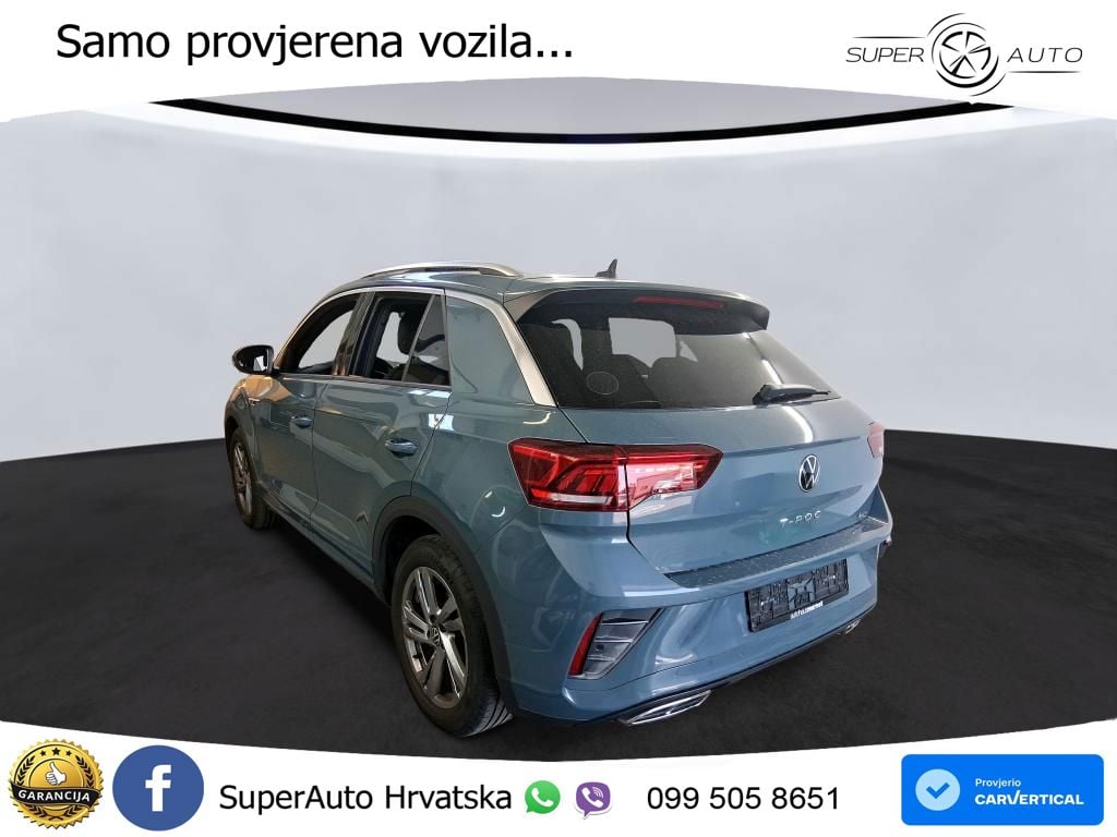 Volkswagen T-Roc 2.0 TSI (190 KS) 4M DSG R-Line LED+GR SJED+ACC