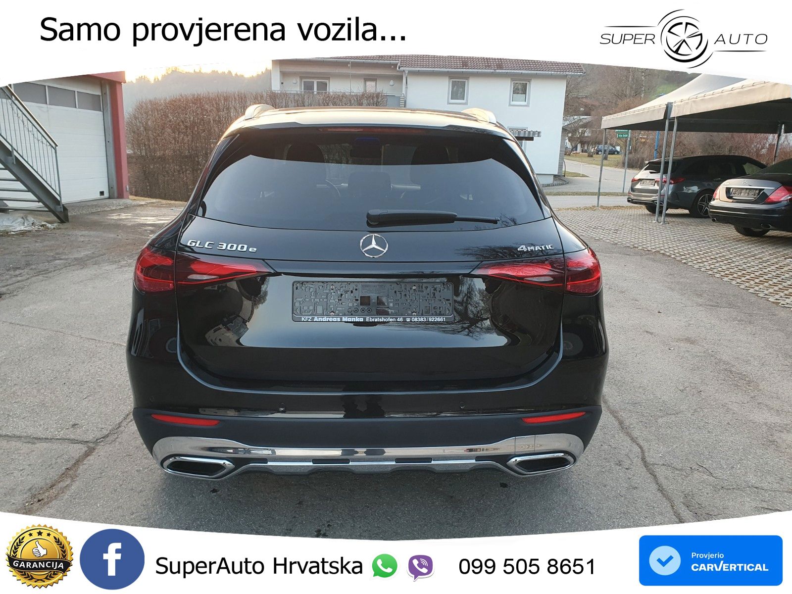 Mercedes GLC 300e (313 KS) 4MATIC 9G-TRONIC ZRAČNI+ACC+GR SJED+KAM+PANO