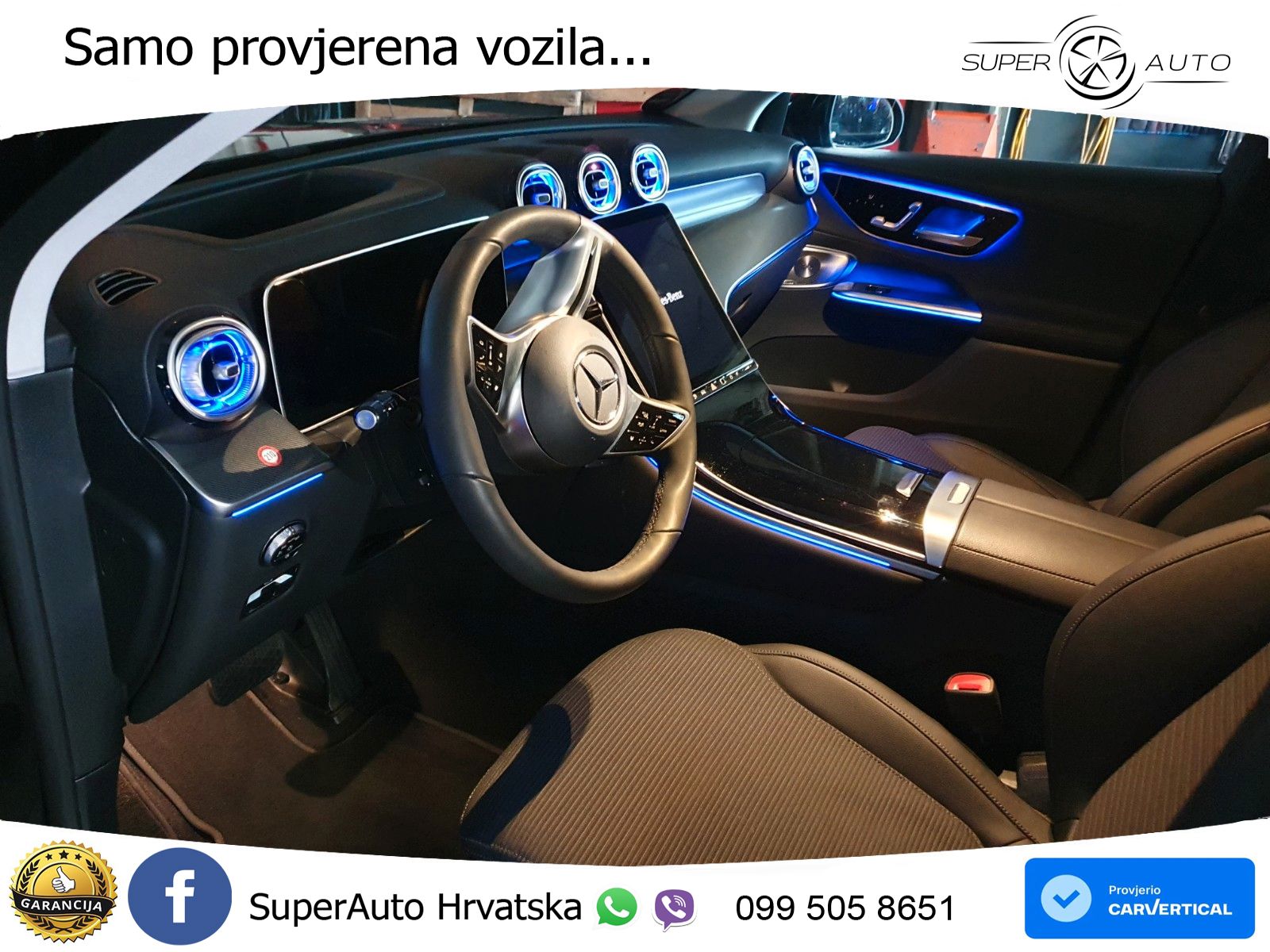 Mercedes GLC 300e (313 KS) 4MATIC 9G-TRONIC ZRAČNI+ACC+GR SJED+KAM+PANO