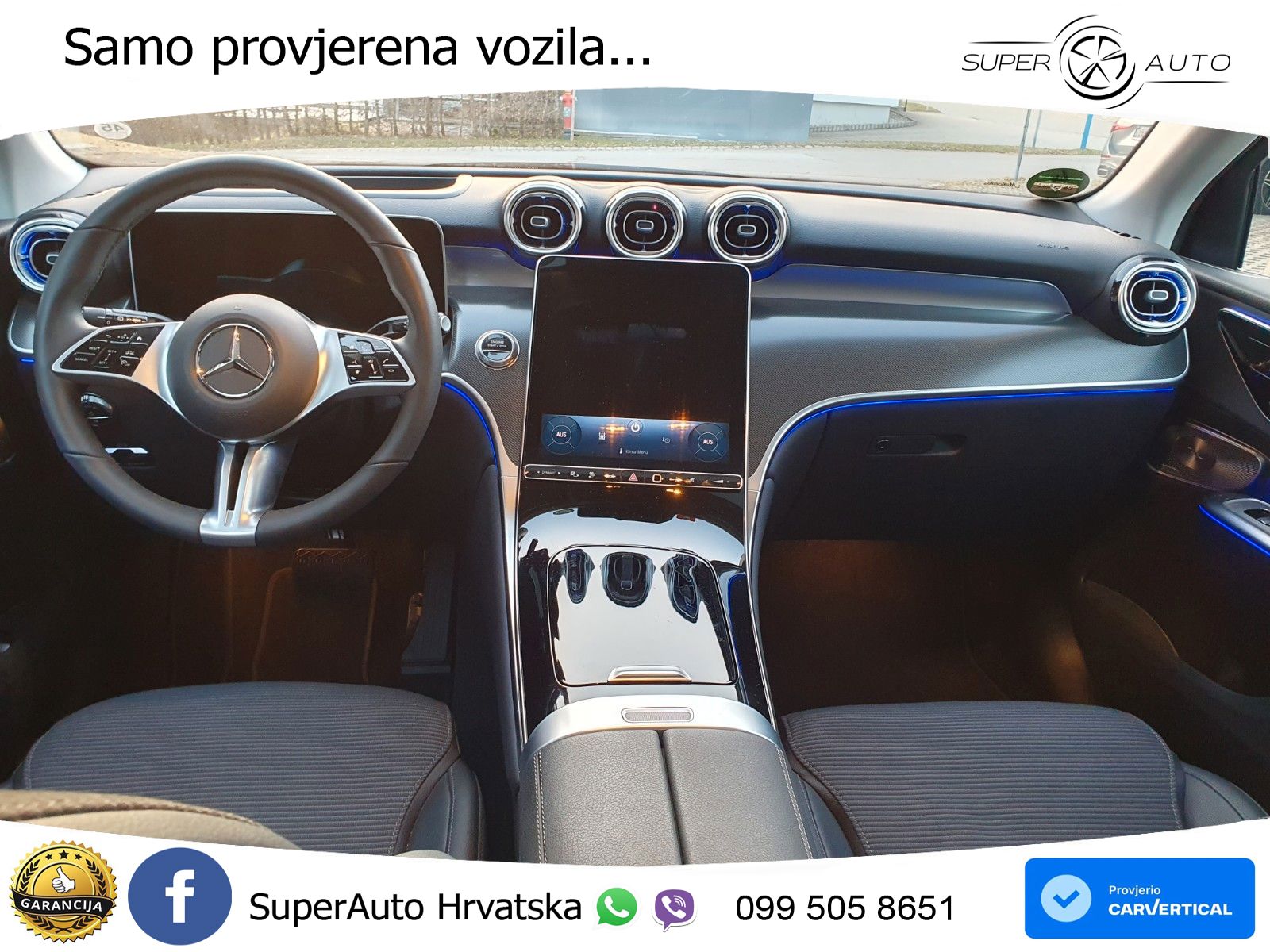 Mercedes GLC 300e (313 KS) 4MATIC 9G-TRONIC ZRAČNI+ACC+GR SJED+KAM+PANO
