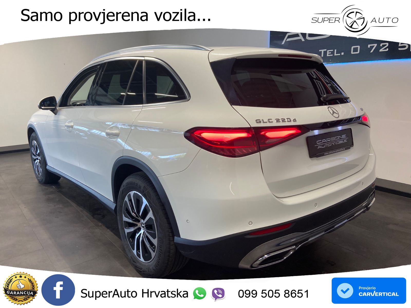 Mercedes GLC 220d (197 KS) 4MATIC 9G-TRONIC LED+GR SJED+ACC