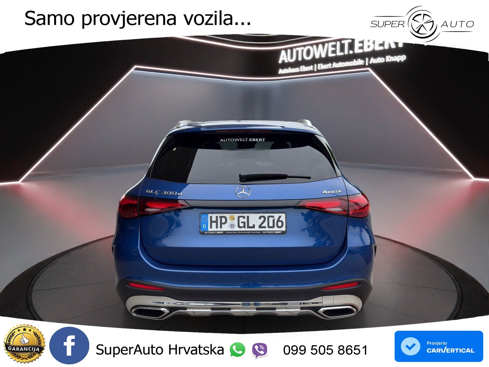 Mercedes GLC 300d (269 KS) 4MATIC 9G-TRONIC AMG ACC+GR SJED+360+PANO