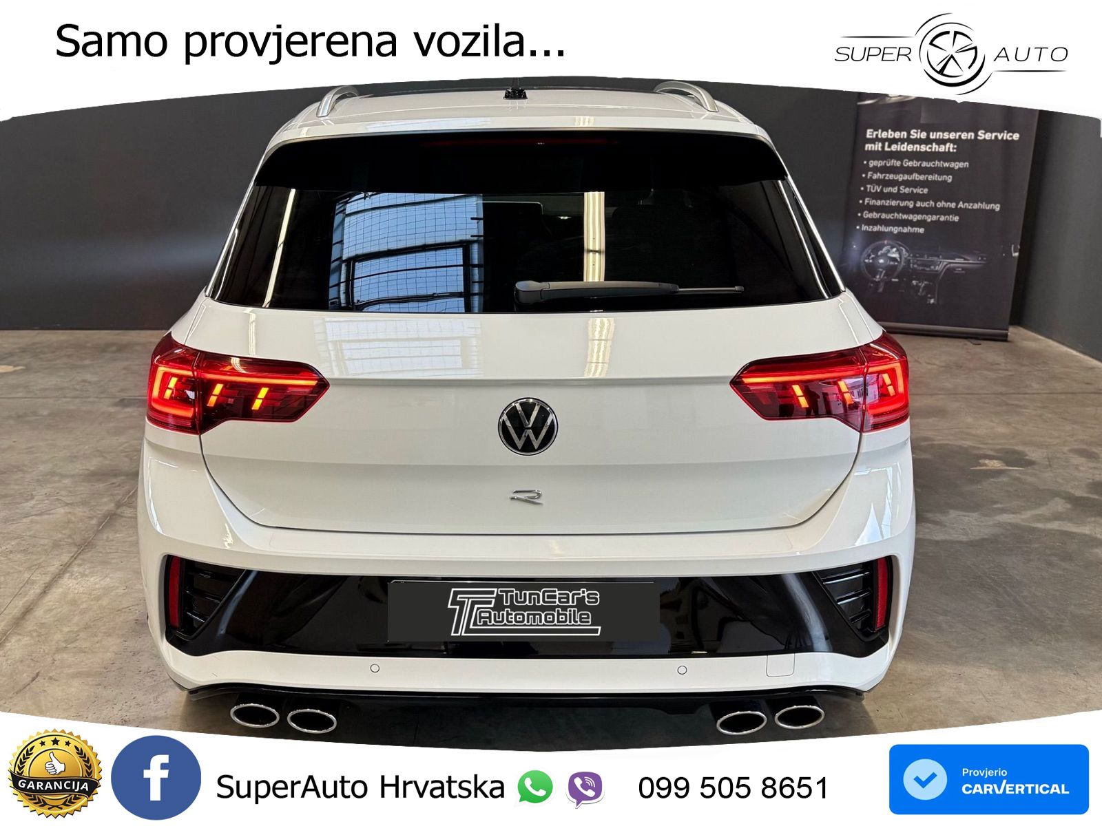 Volkswagen T-Roc R 2.0 TSI (300 KS) OPF 4M DSG MATRIX+GR SJED+KAM