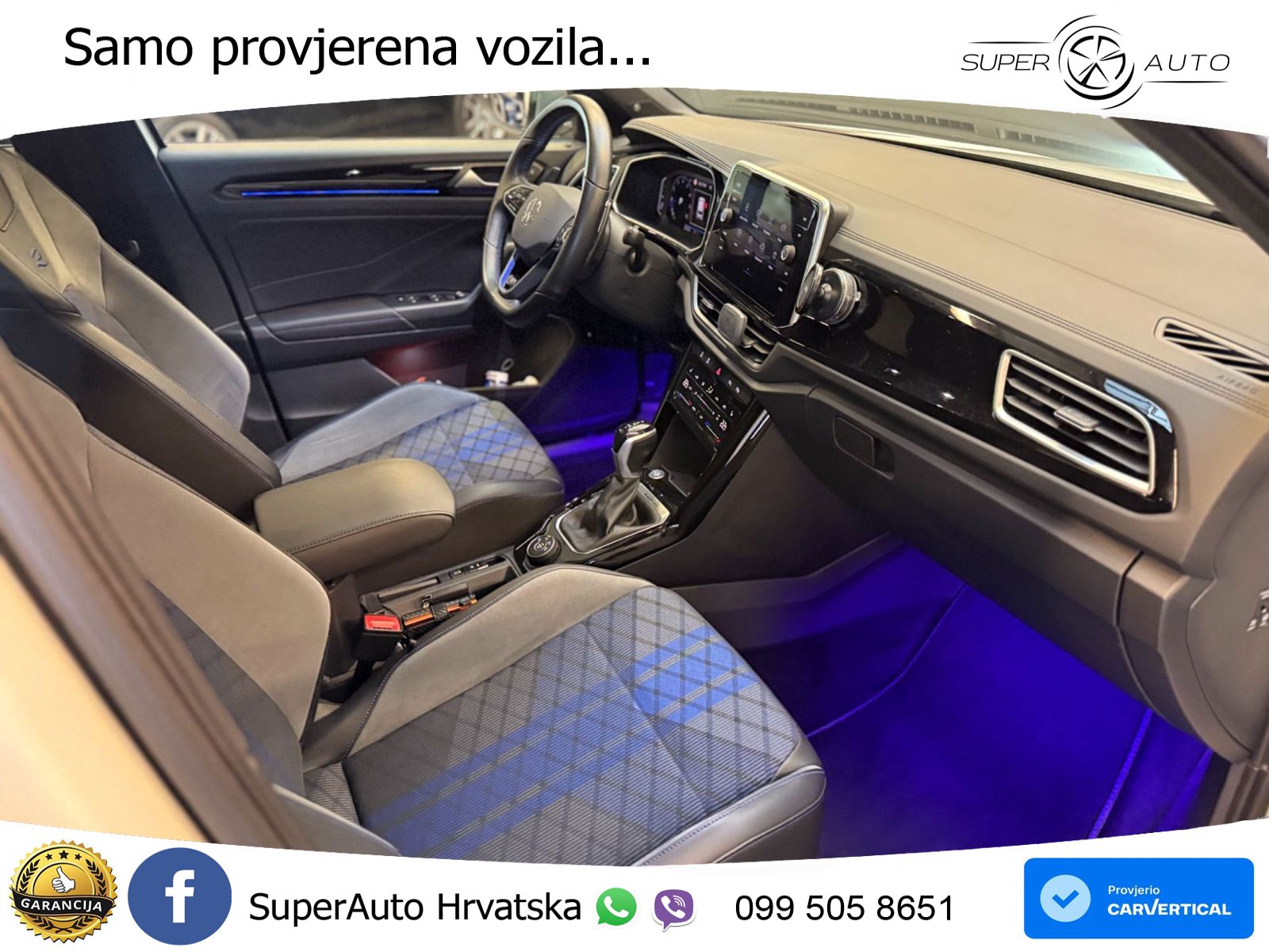 Volkswagen T-Roc R 2.0 TSI (300 KS) OPF 4M DSG MATRIX+GR SJED+KAM