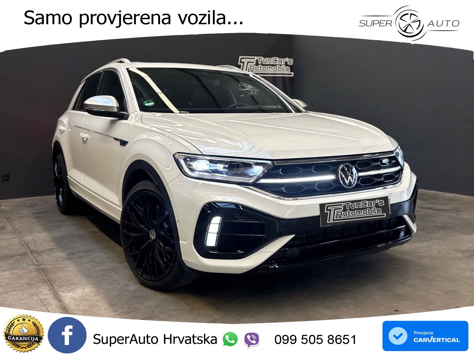Volkswagen T-Roc R 2.0 TSI (300 KS) OPF 4M DSG MATRIX+GR SJED+KAM