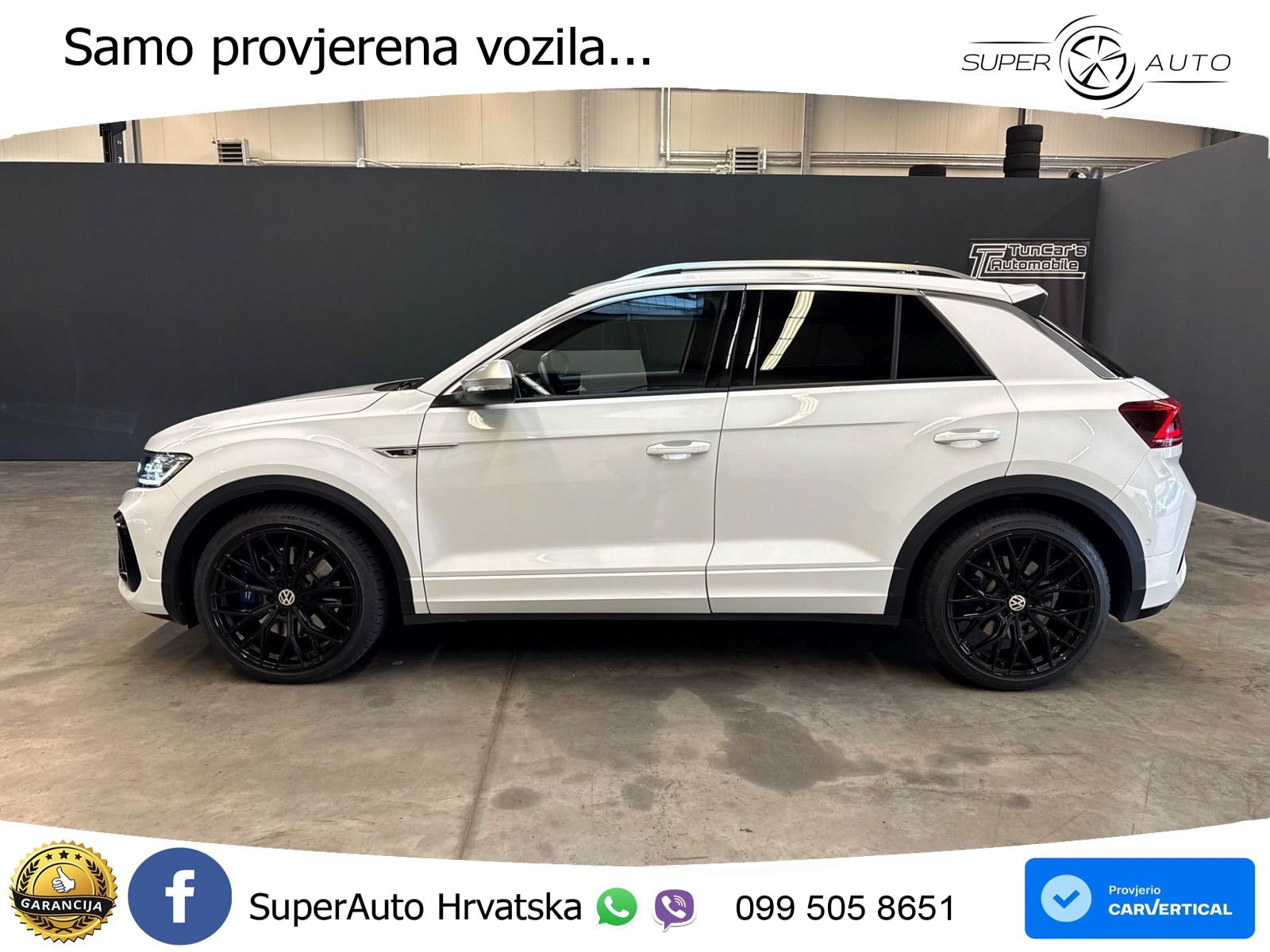 Volkswagen T-Roc R 2.0 TSI (300 KS) OPF 4M DSG MATRIX+GR SJED+KAM