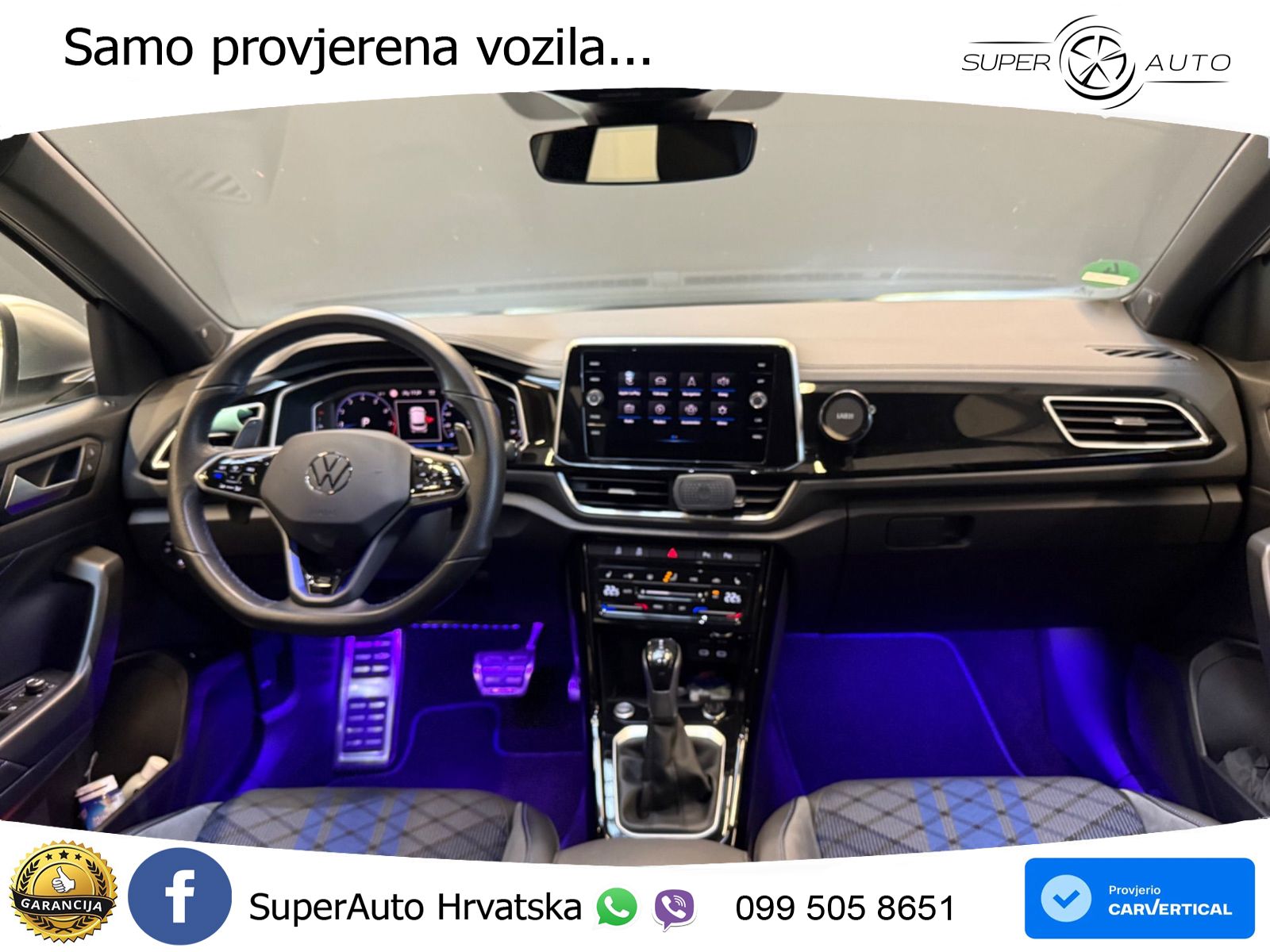 Volkswagen T-Roc R 2.0 TSI (300 KS) OPF 4M DSG MATRIX+GR SJED+KAM