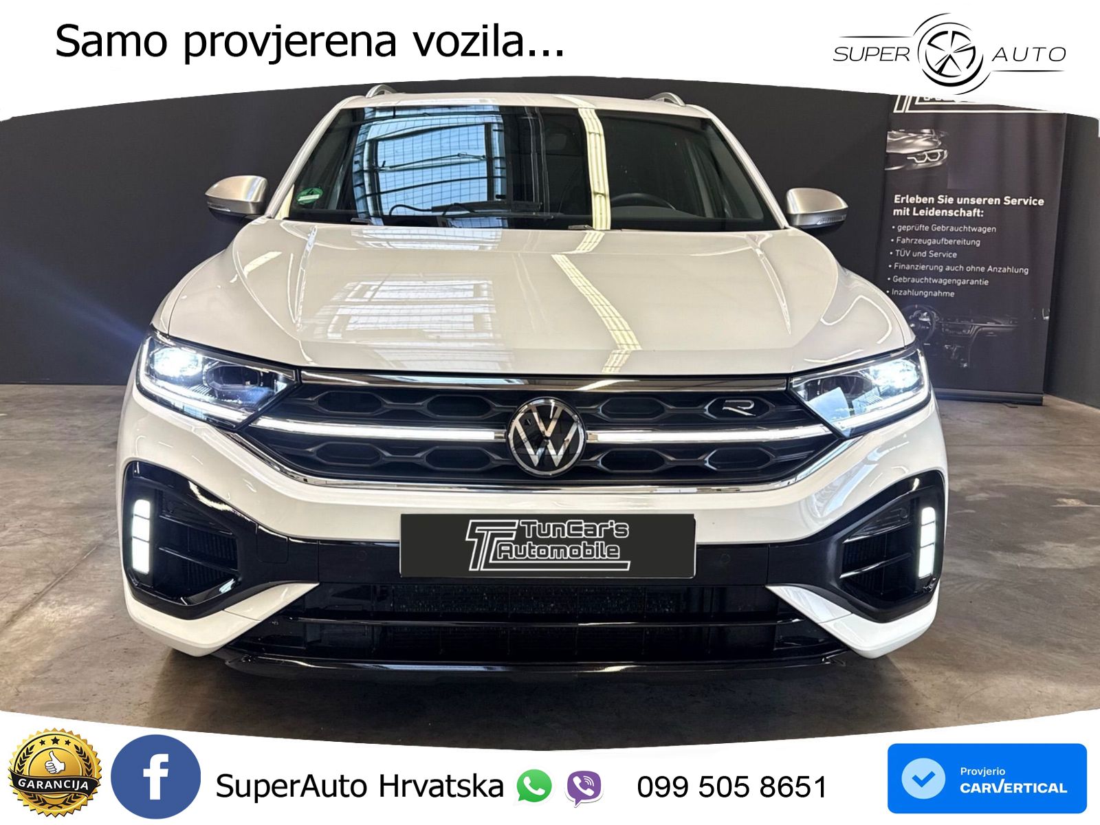 Volkswagen T-Roc R 2.0 TSI (300 KS) OPF 4M DSG MATRIX+GR SJED+KAM