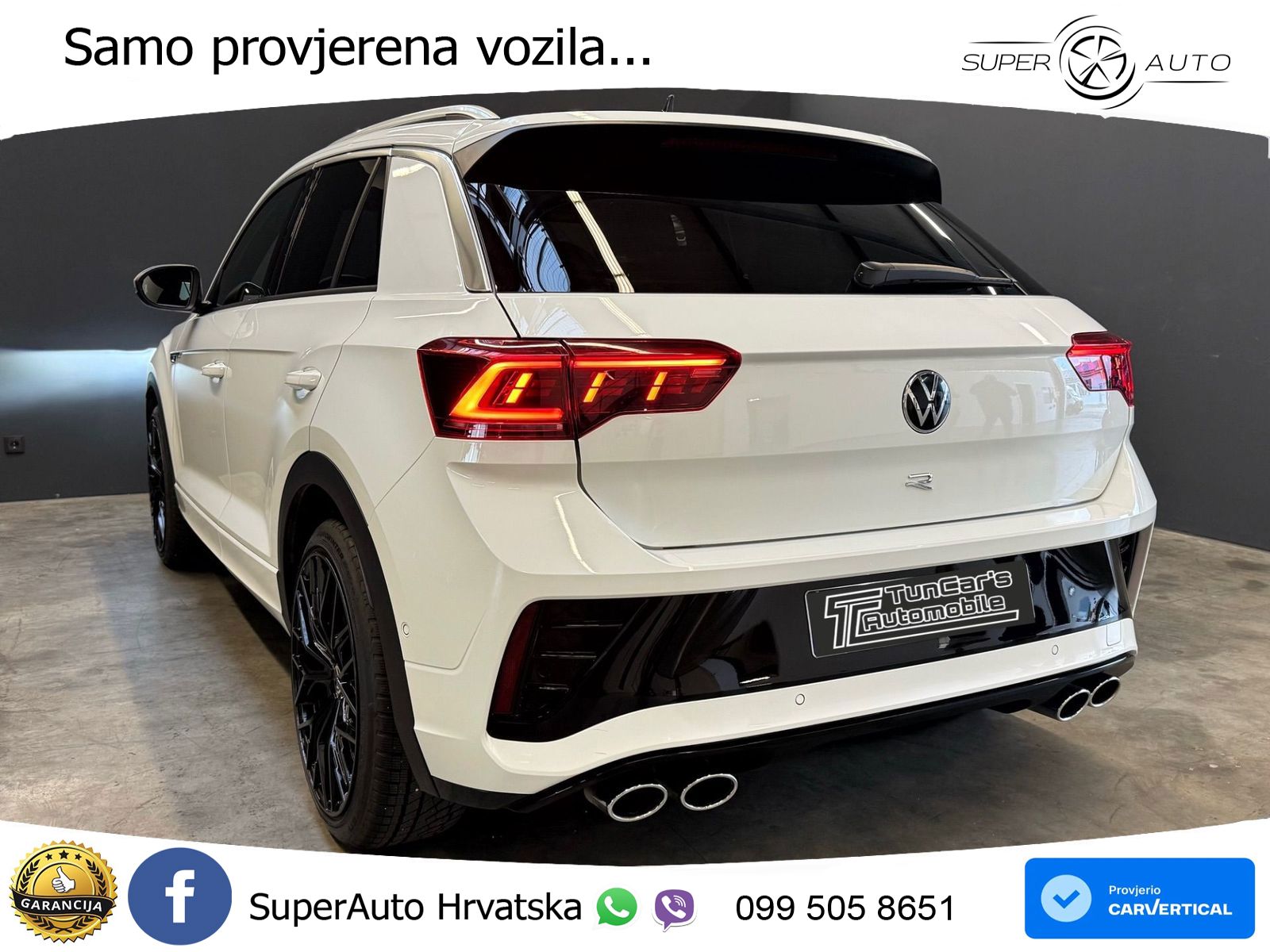 Volkswagen T-Roc R 2.0 TSI (300 KS) OPF 4M DSG MATRIX+GR SJED+KAM