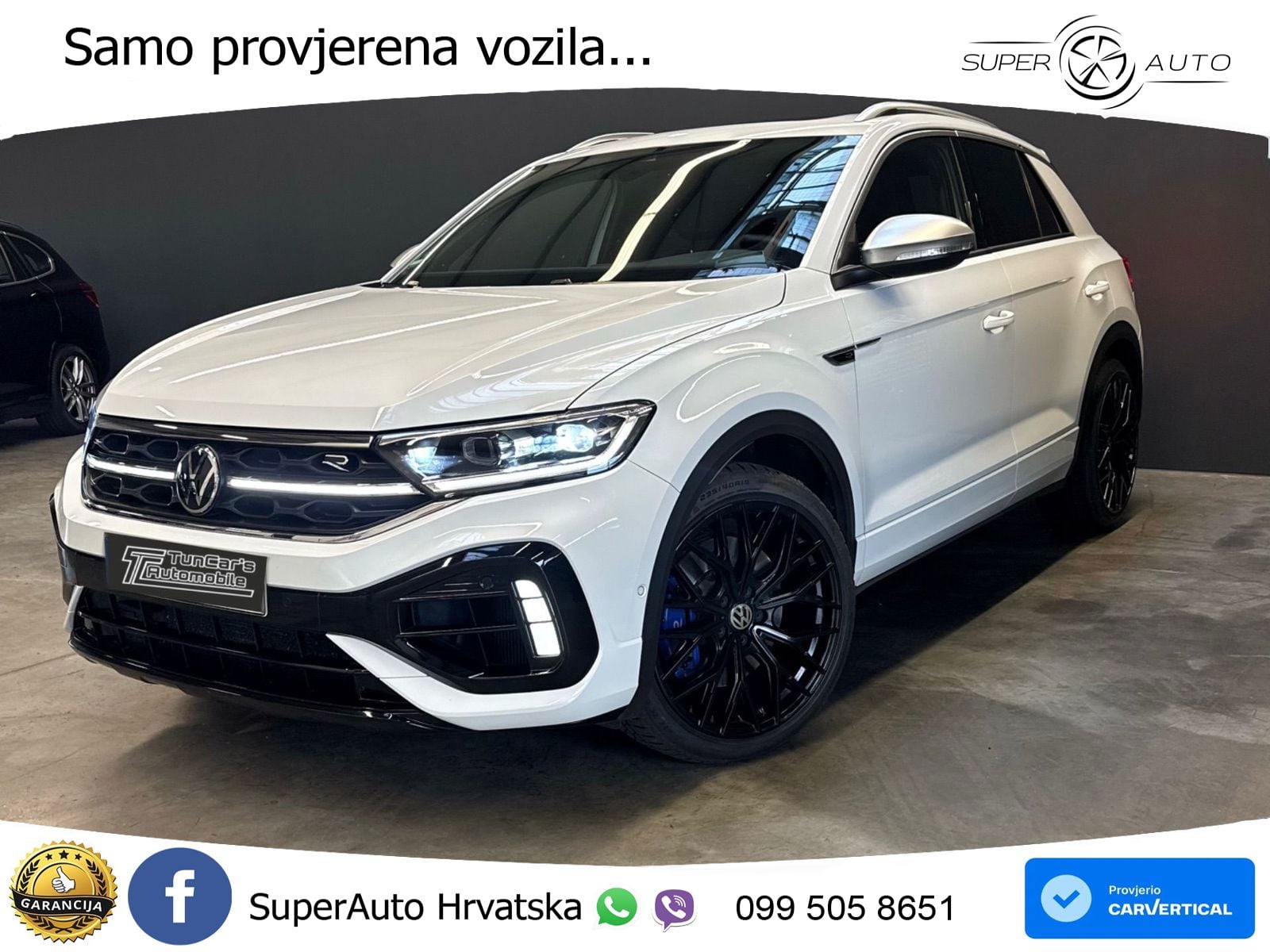 Volkswagen T-Roc R 2.0 TSI (300 KS) OPF 4M DSG MATRIX+GR SJED+KAM