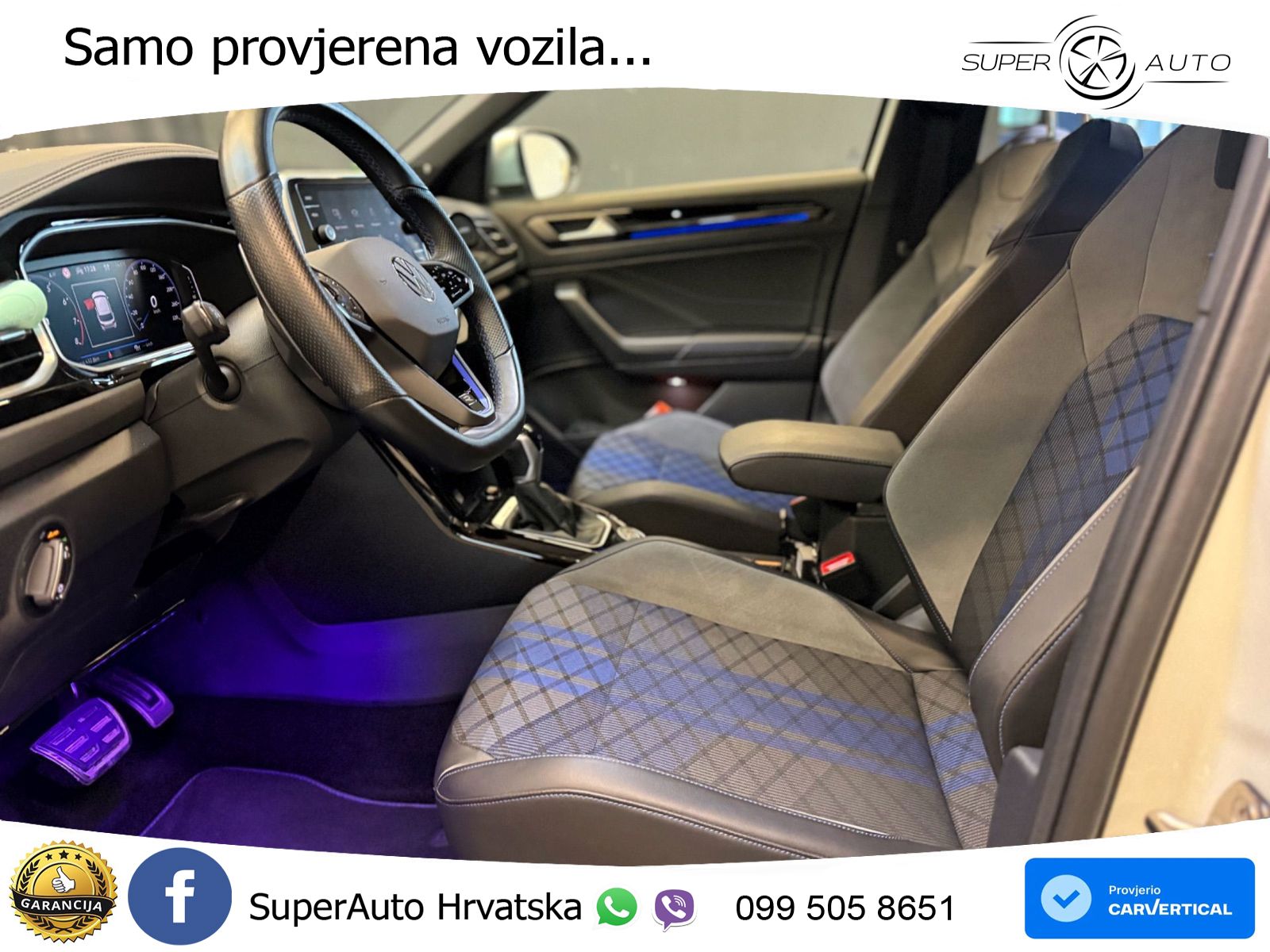 Volkswagen T-Roc R 2.0 TSI (300 KS) OPF 4M DSG MATRIX+GR SJED+KAM