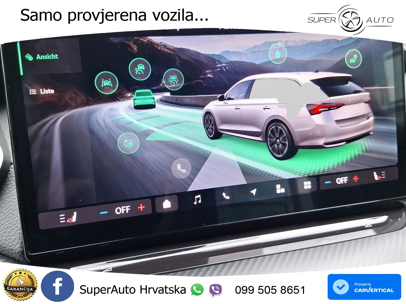 Škoda Octavia Combi 2.0 TDI (150 KS) DSG SportLine MATRIX+GR SJED+KAM