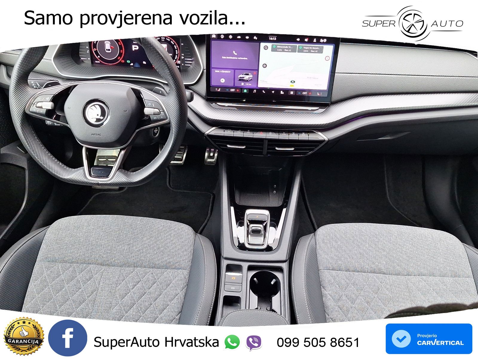 Škoda Octavia Combi 2.0 TDI (150 KS) DSG SportLine MATRIX+GR SJED+KAM