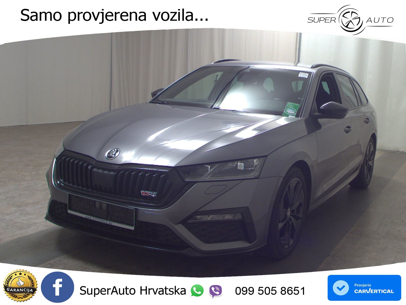 Škoda Octavia Combi RS 2.0 TDI (200 KS) DSG