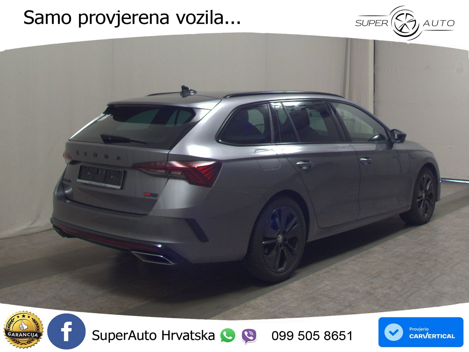 Škoda Octavia Combi RS 2.0 TDI (200 KS) DSG