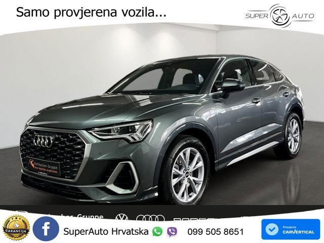 Audi Q3 II Sportback 45 TFSI (245 KS) quattro S tronic S line LED+GR SJED+ACC