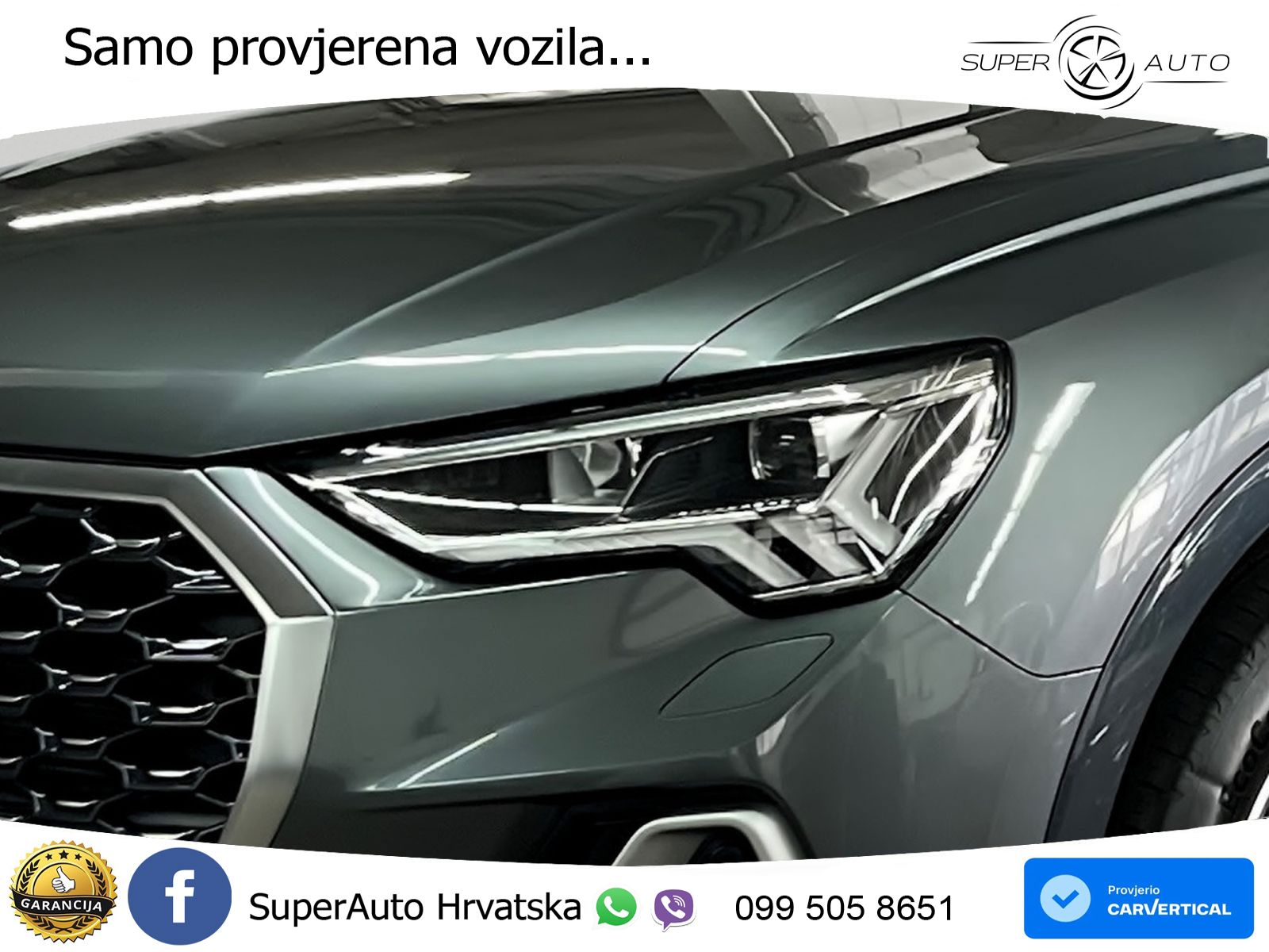 Audi Q3 II Sportback 45 TFSI (245 KS) quattro S tronic S line LED+GR SJED+ACC