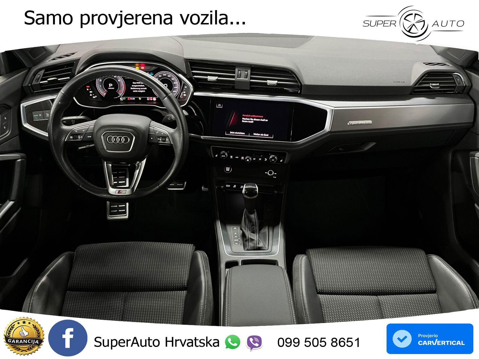 Audi Q3 II Sportback 45 TFSI (245 KS) quattro S tronic S line LED+GR SJED+ACC