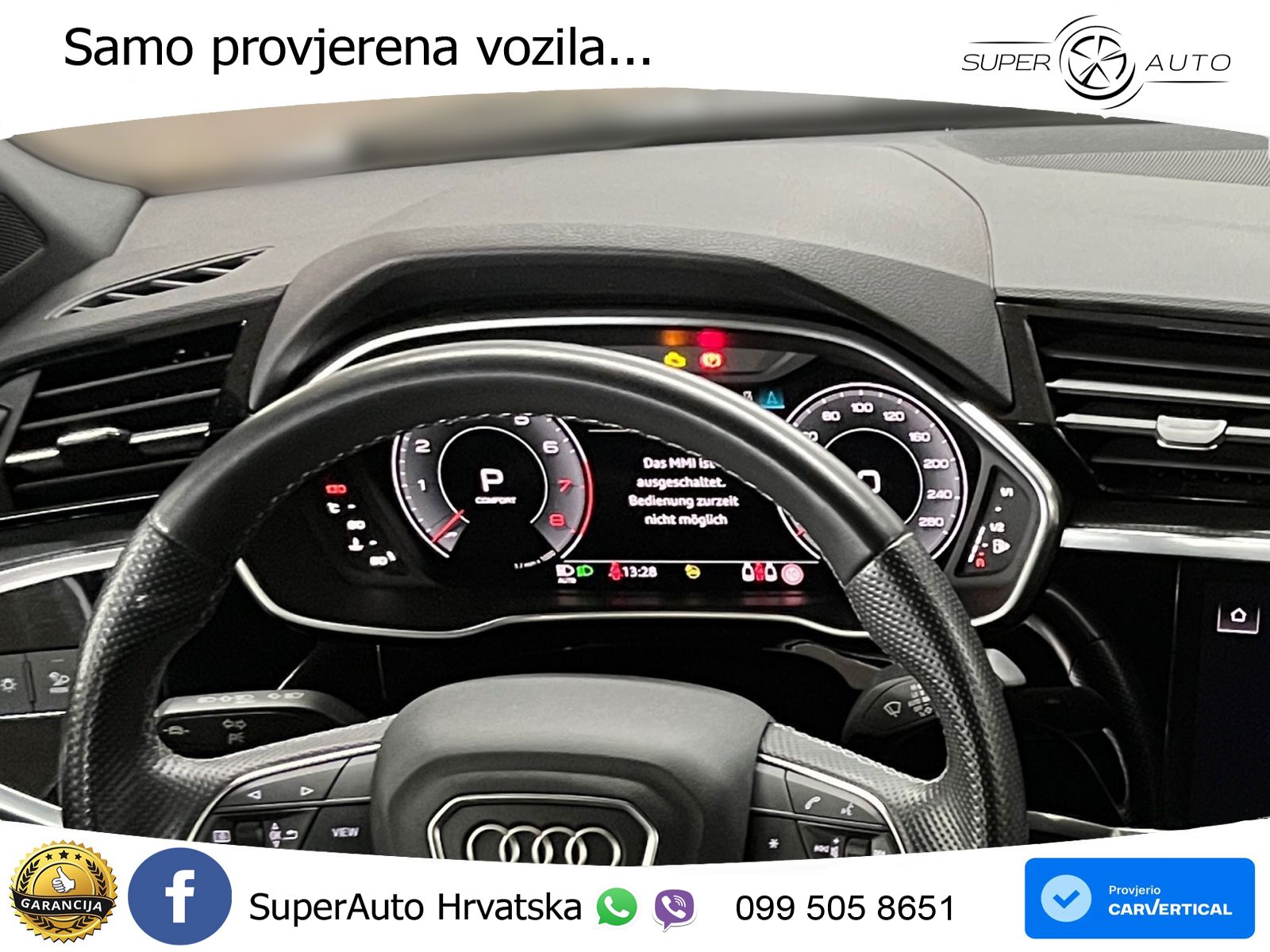 Audi Q3 II Sportback 45 TFSI (245 KS) quattro S tronic S line LED+GR SJED+ACC