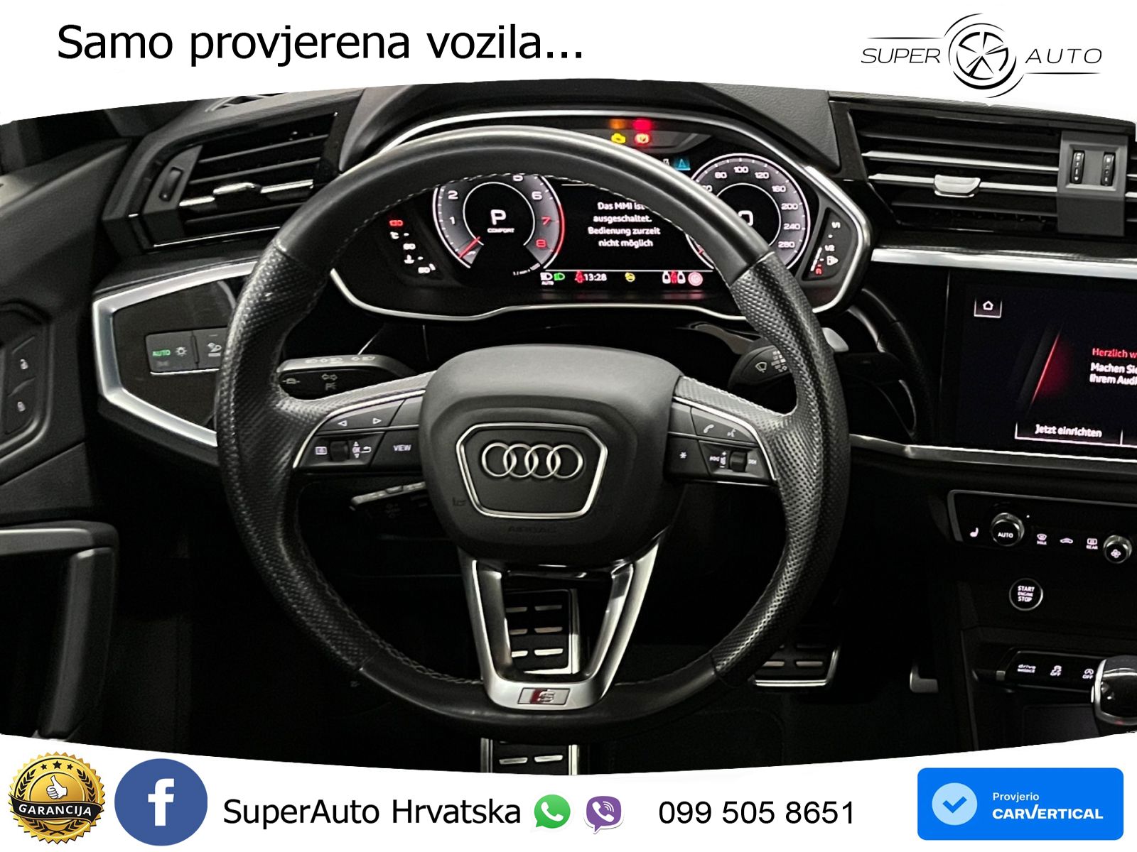 Audi Q3 II Sportback 45 TFSI (245 KS) quattro S tronic S line LED+GR SJED+ACC