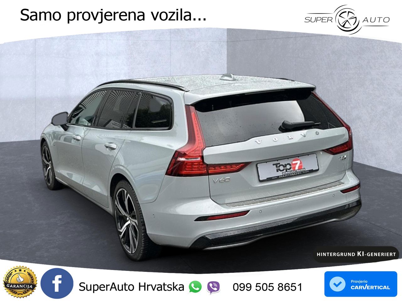 Volvo V60 2.0 T8 AWD Geartronic LED+GR SJED+ACC
