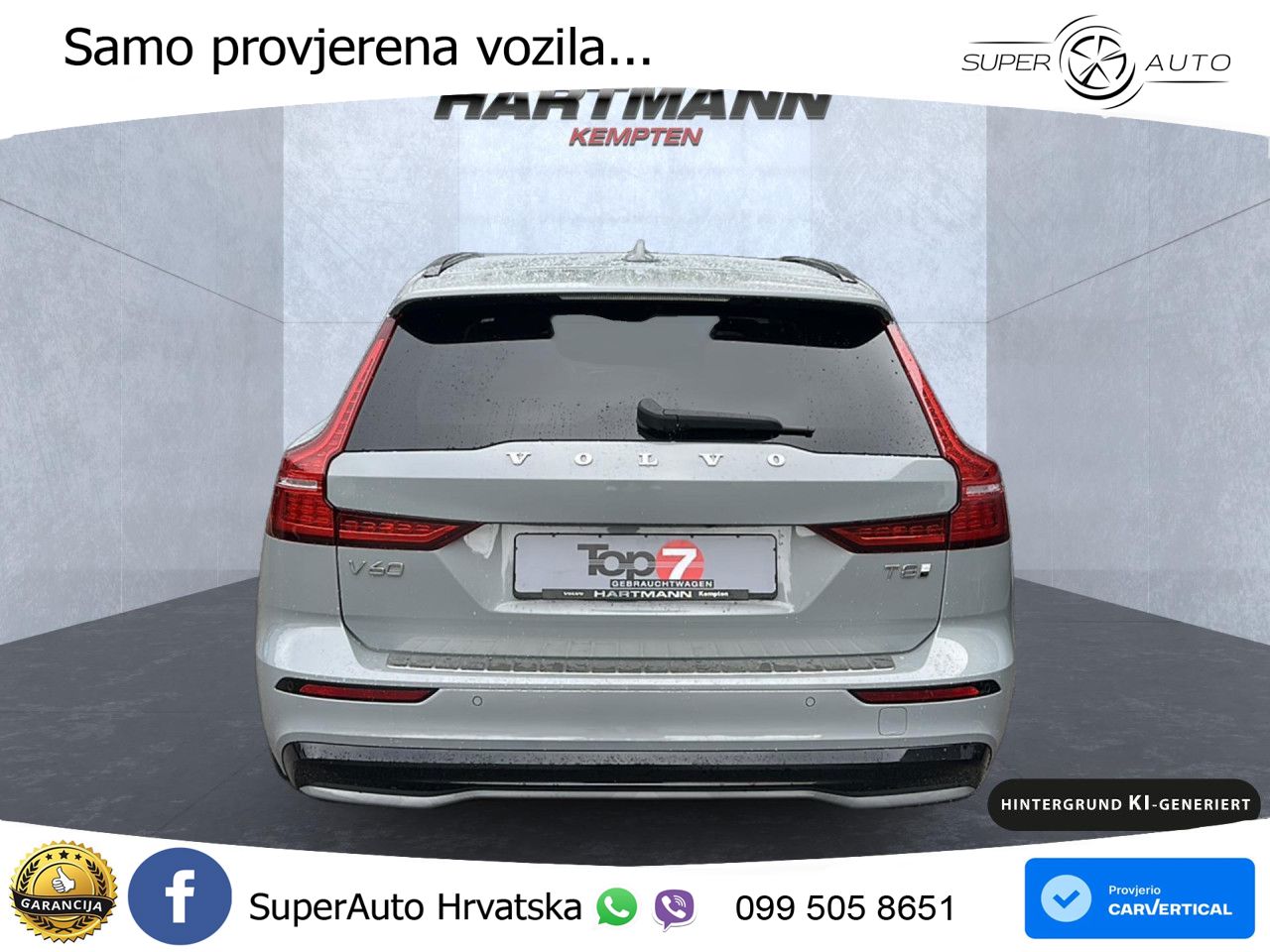 Volvo V60 2.0 T8 AWD Geartronic LED+GR SJED+ACC