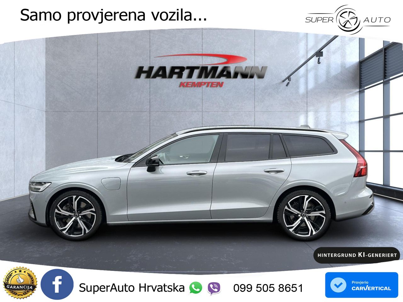 Volvo V60 2.0 T8 AWD Geartronic LED+GR SJED+ACC