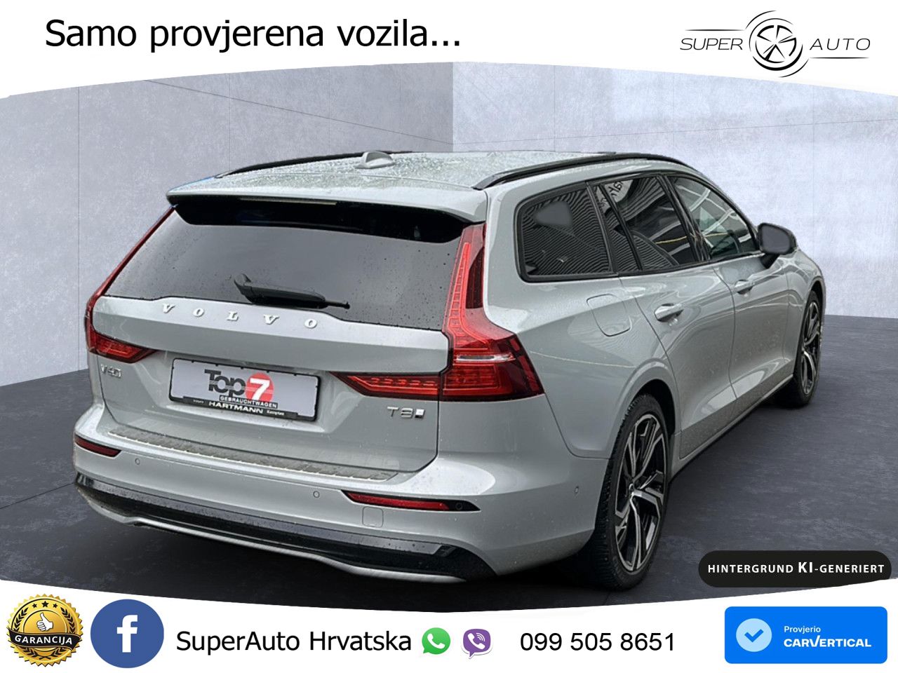 Volvo V60 2.0 T8 AWD Geartronic LED+GR SJED+ACC
