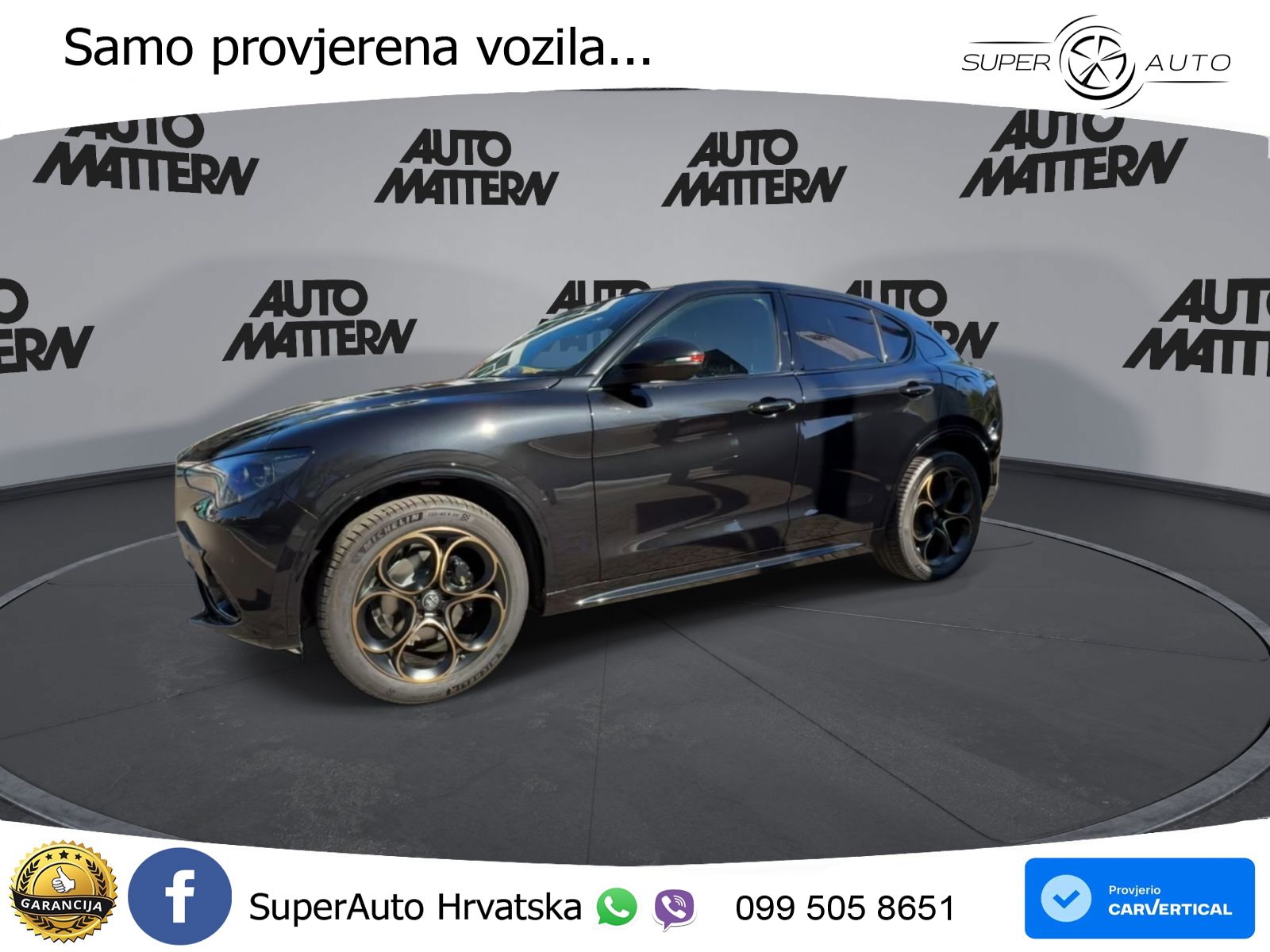 Alfa Romeo Stelvio 2.2 MultiJet II (210 KS) Q4 Automatic LED+GR SJED+ACC
