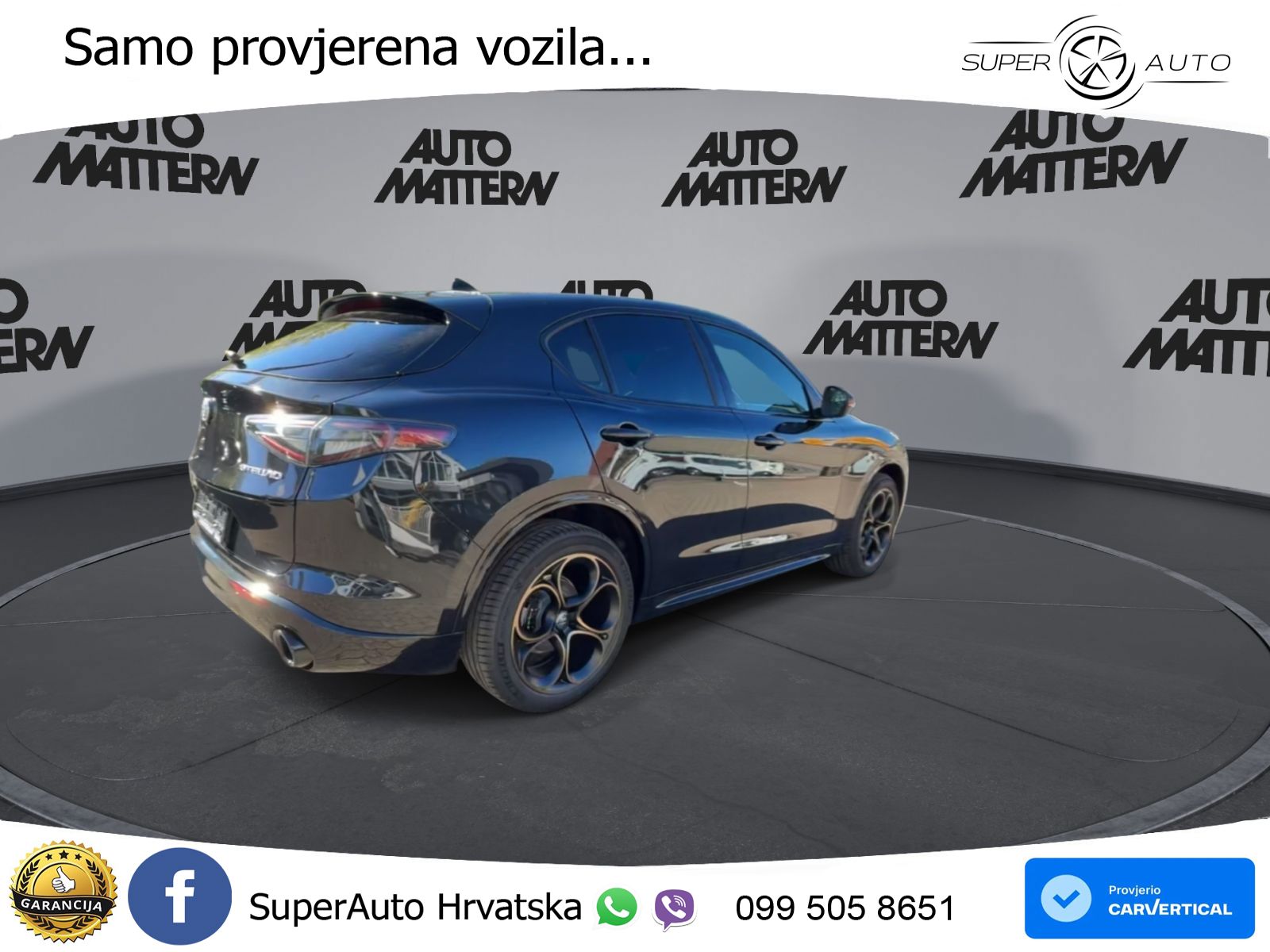 Alfa Romeo Stelvio 2.2 MultiJet II (210 KS) Q4 Automatic LED+GR SJED+ACC