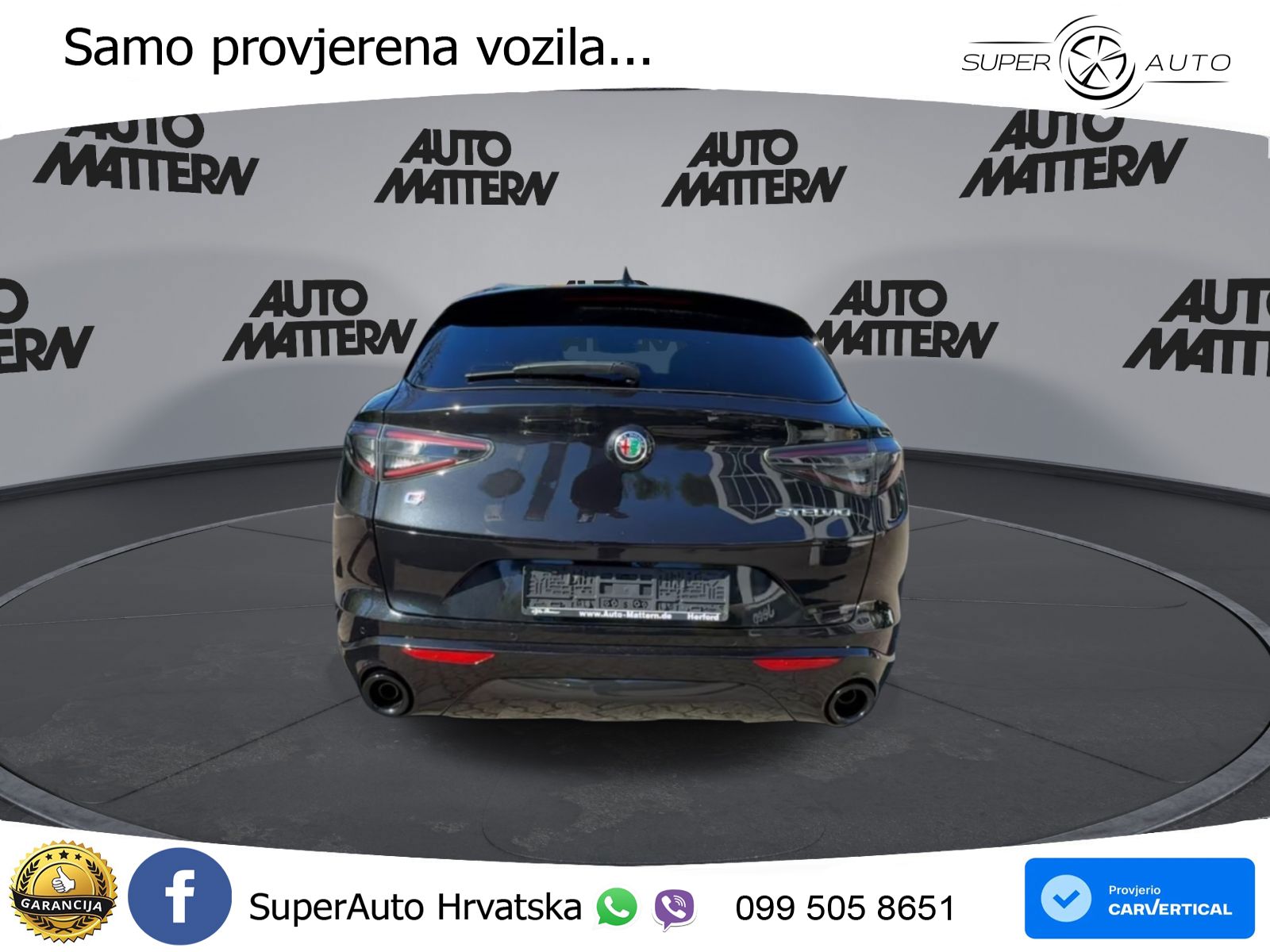 Alfa Romeo Stelvio 2.2 MultiJet II (210 KS) Q4 Automatic LED+GR SJED+ACC