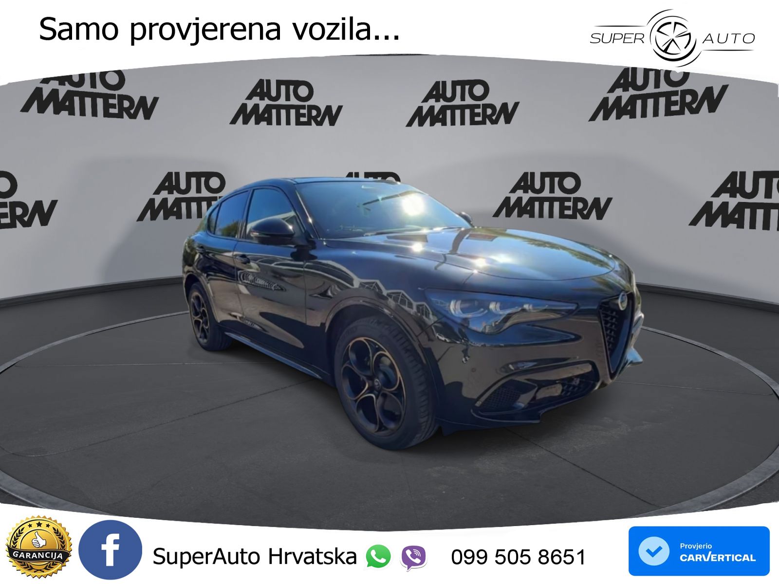 Alfa Romeo Stelvio 2.2 MultiJet II (210 KS) Q4 Automatic LED+GR SJED+ACC