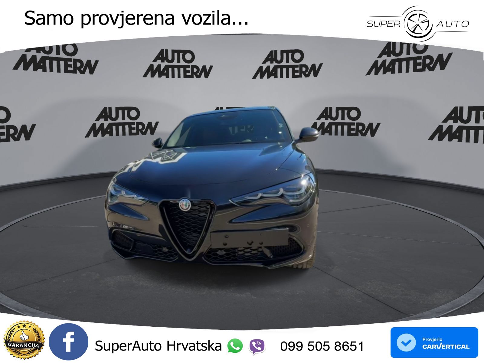 Alfa Romeo Stelvio 2.2 MultiJet II (210 KS) Q4 Automatic LED+GR SJED+ACC