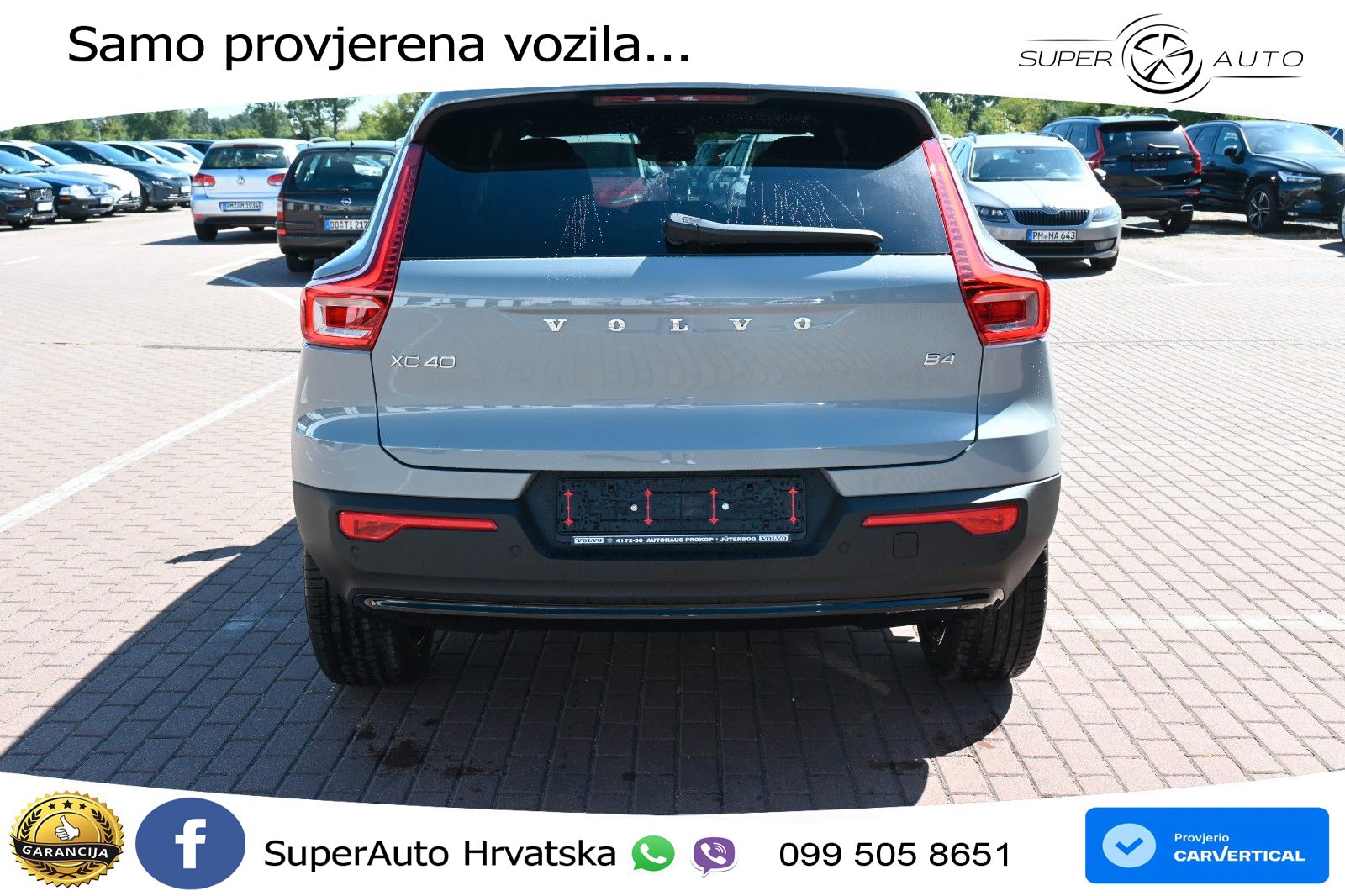 Volvo XC40 2.0 B4 197 KS Automatic ACC+GR SJED+360+PANO