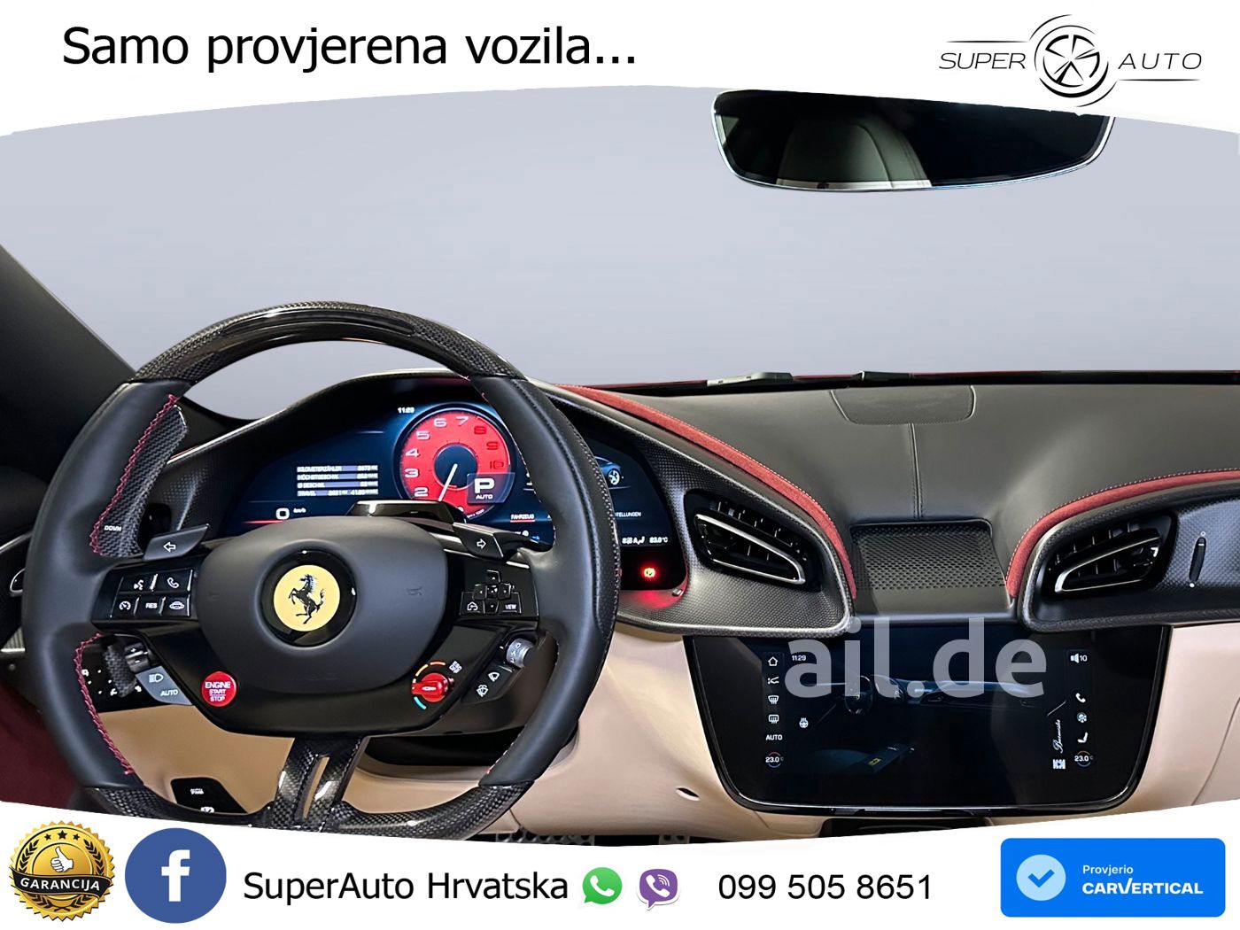 Ferrari Amalfi 3.9 V8 (640 KS) F1 DCT LED+GR SJED+ACC