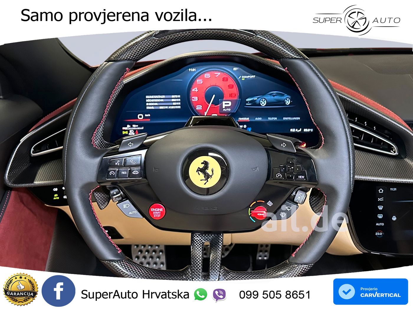 Ferrari Amalfi 3.9 V8 (640 KS) F1 DCT LED+GR SJED+ACC